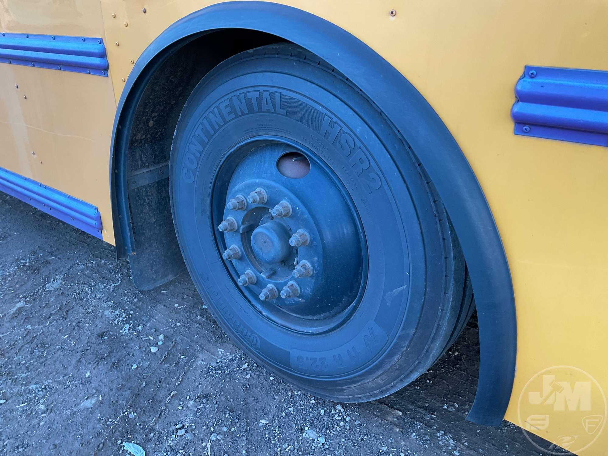 2010 THOMAS BUILT HDX VIN: 1T7YR4E21A1126716 SCHOOL BUS