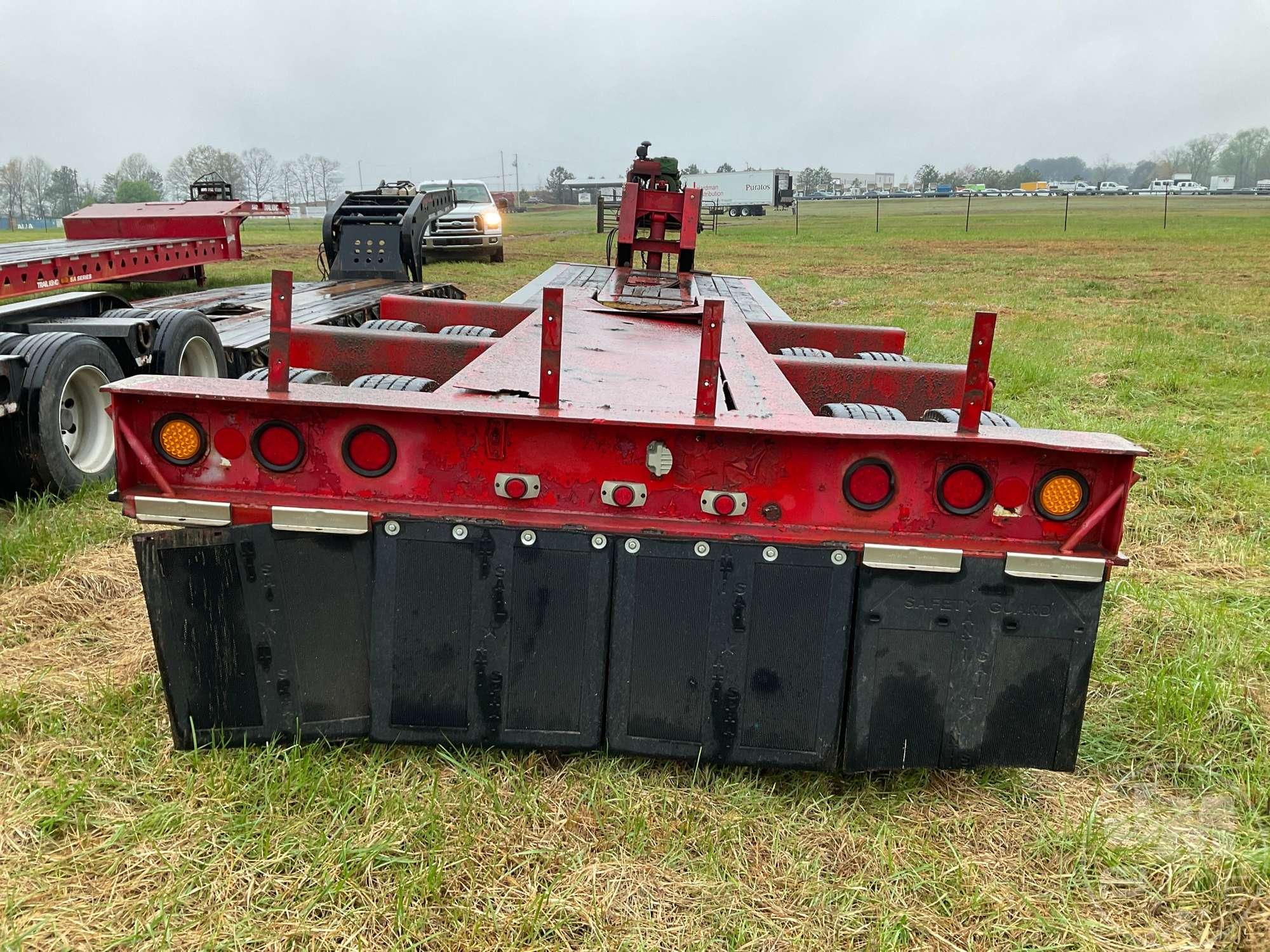 1985 VALUE PM150.3.ARB/USA HYDRAULIC RGN LOWBOY TRAILER VIN: TX9AS4835EB001011