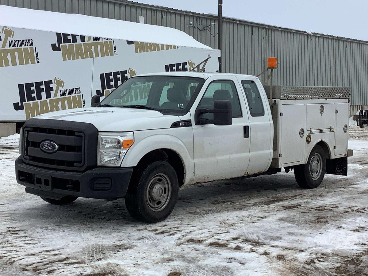 2012 FORD F-350 S/A UTILITY TRUCK VIN: 1FT8X3A67CEC56498