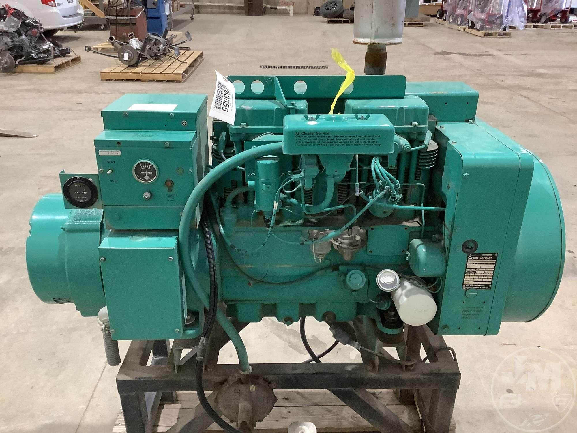 ONAN 15.0JC-18R/17637AB STATIONARY GENERATOR G840719366