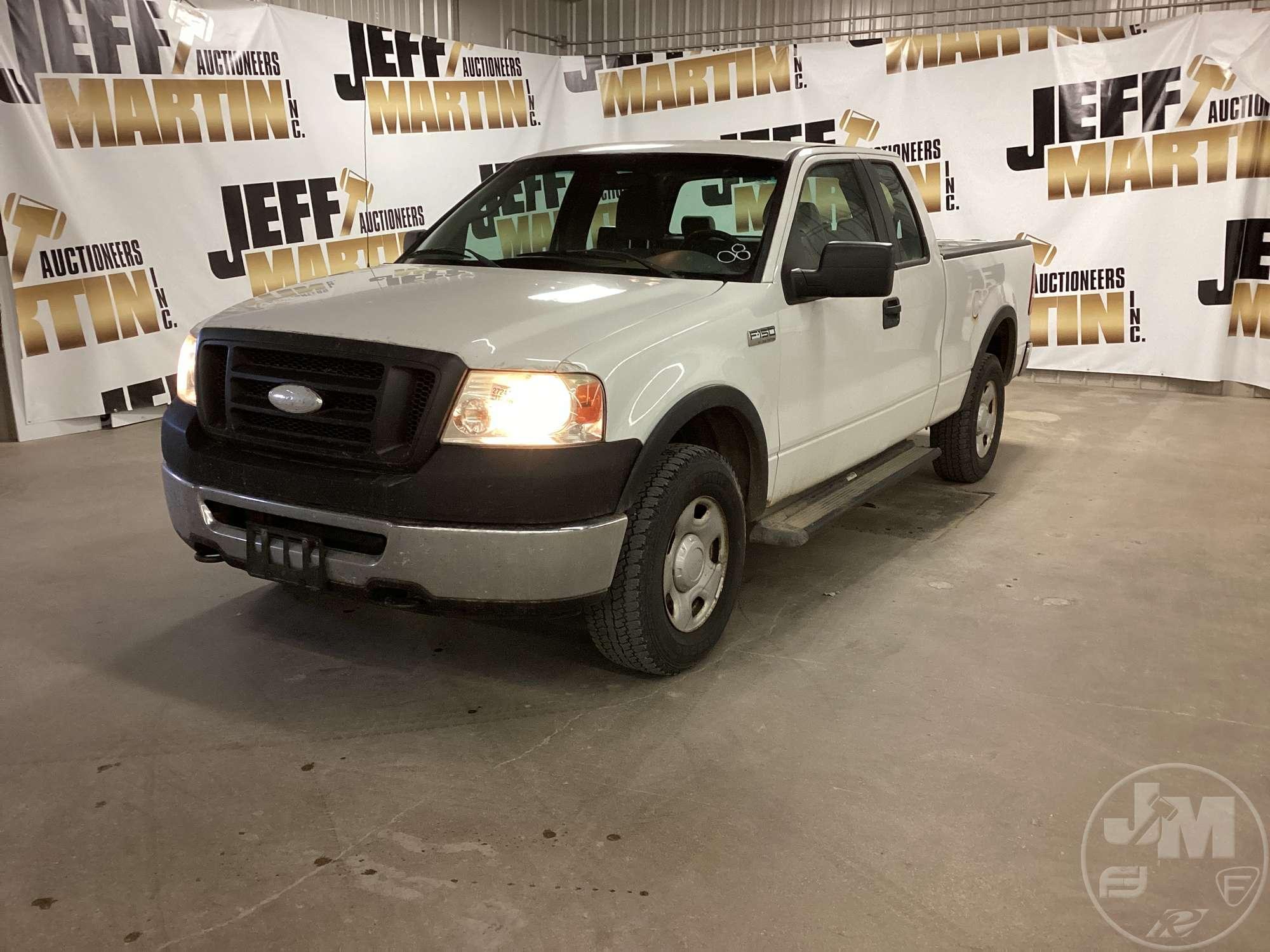 2008 FORD F-150 EXTENDED CAB 4X4 PICKUP VIN: 1FTPX14V48FB36873