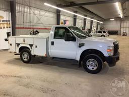 2008 FORD F-250 REGULAR CAB 4X4 3/4 TON PICKUP VIN: 1FDNF21538EE31534