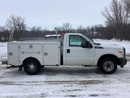 2012 FORD F-350 S/A UTILITY TRUCK VIN: 1FTBF3A64CEC56483