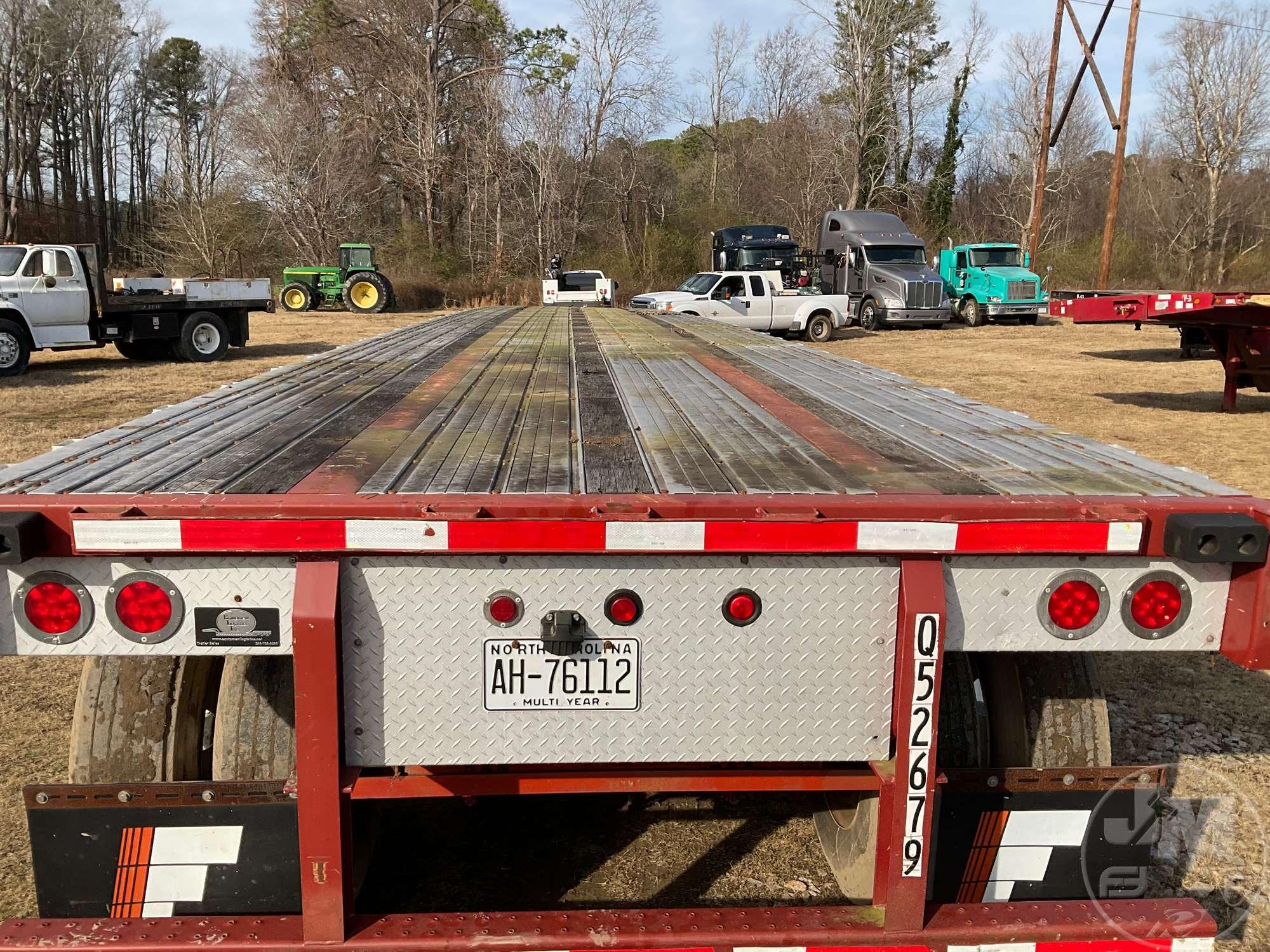 2000 FONTAINE TRAILER CO. FONTAINE TRAILER CO. 48'X96" ALUMINUM FLATBED VIN: 13N1482C3Y5990943