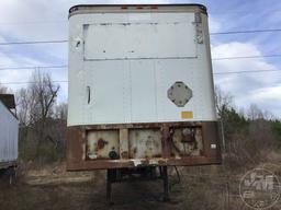 VAN TRAILER 43’......X96”...... VAN TRAILER