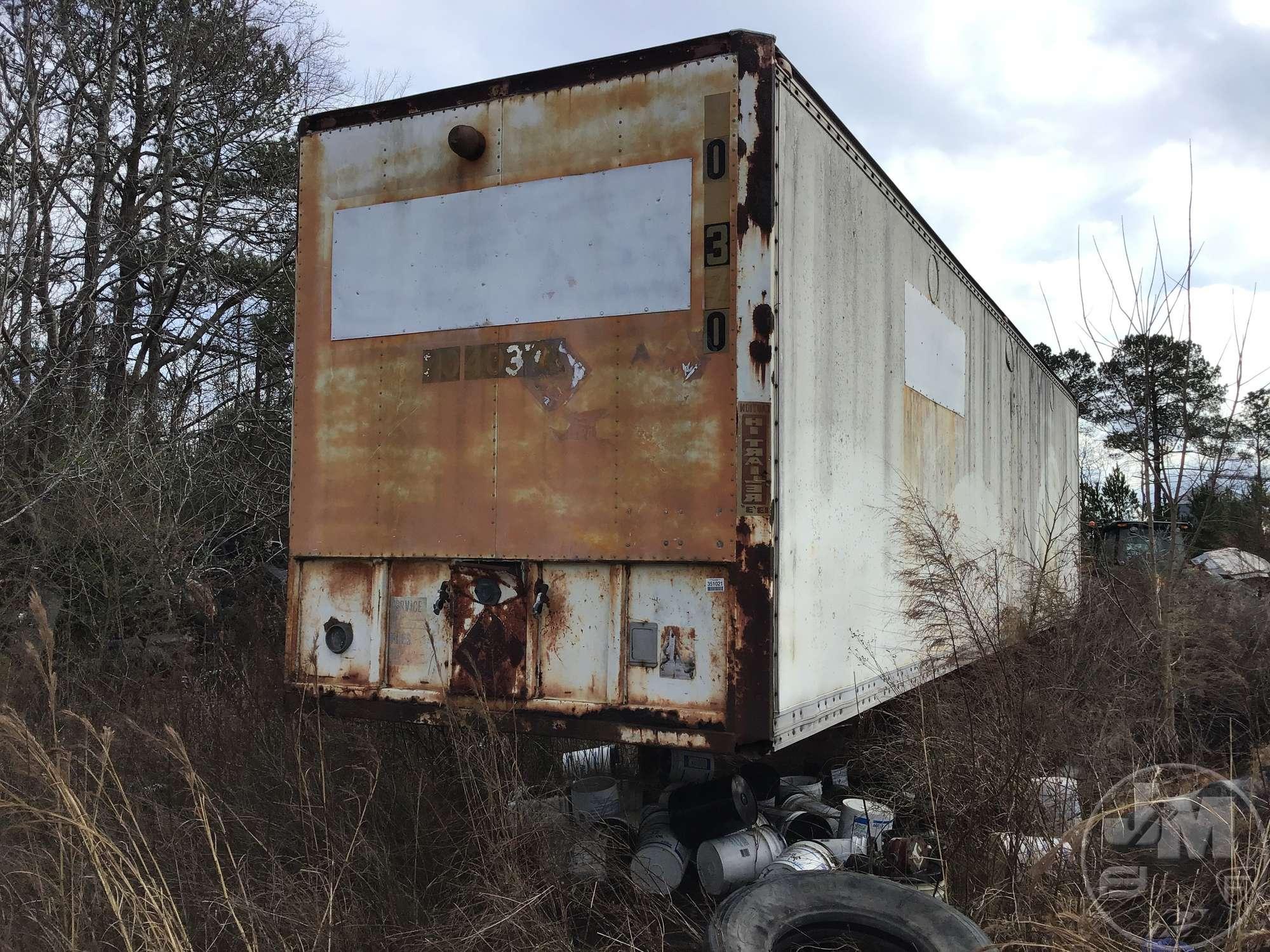 40'X96" VAN TRAILER