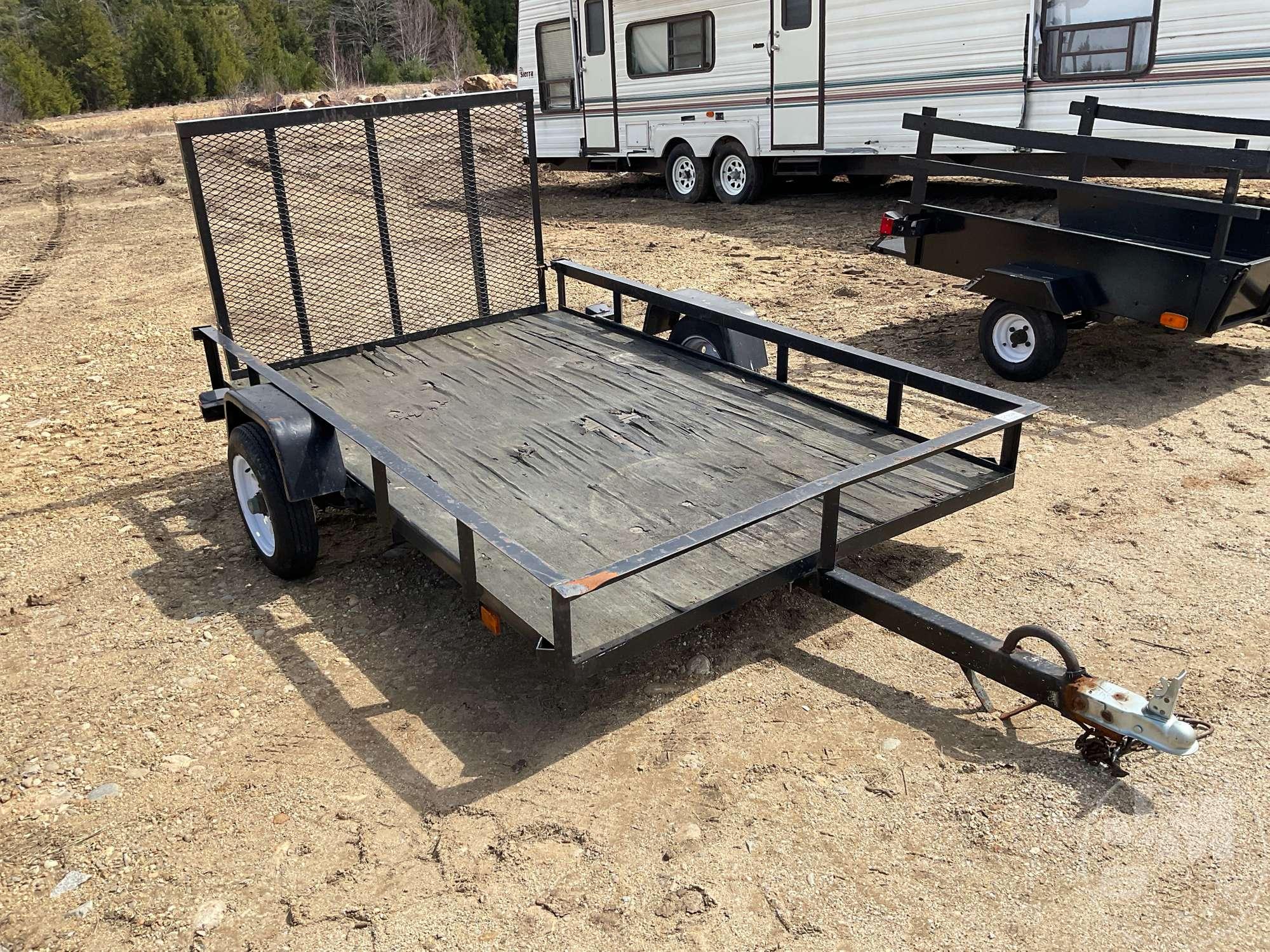 2011 CARRY-ON TRAILER CORP 5X8G UTILITY TRAILER 5'X8' VIN: 4YMUL0811BV025580