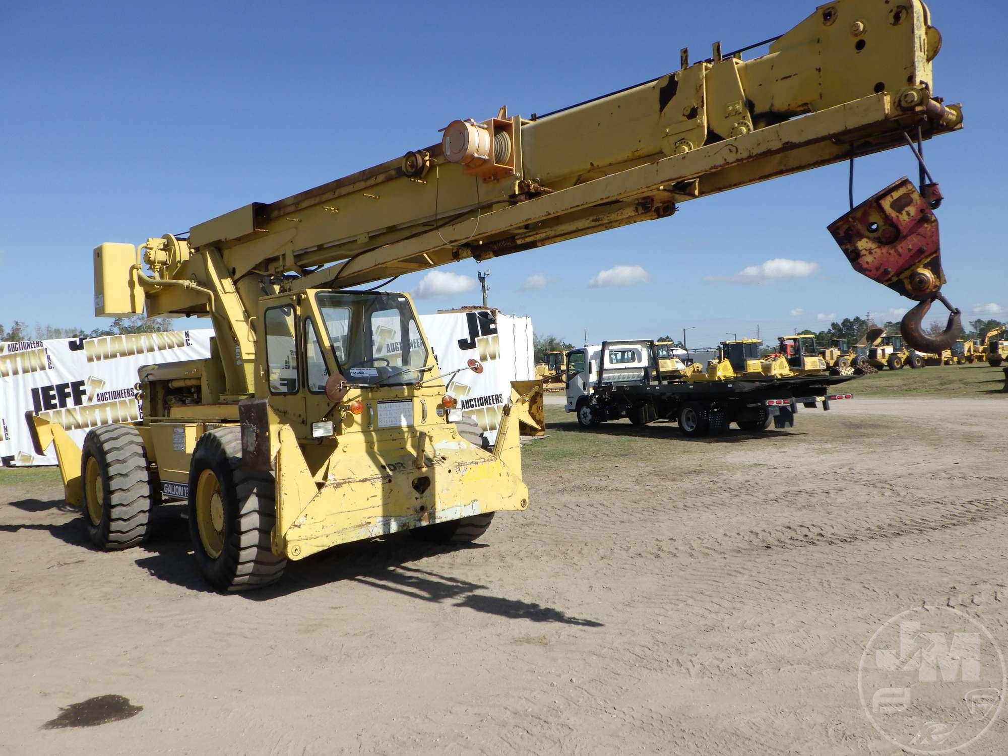 1999 GALION DRESSER 150F ROUGH TERRAIN CRANE SN: C200014U011137