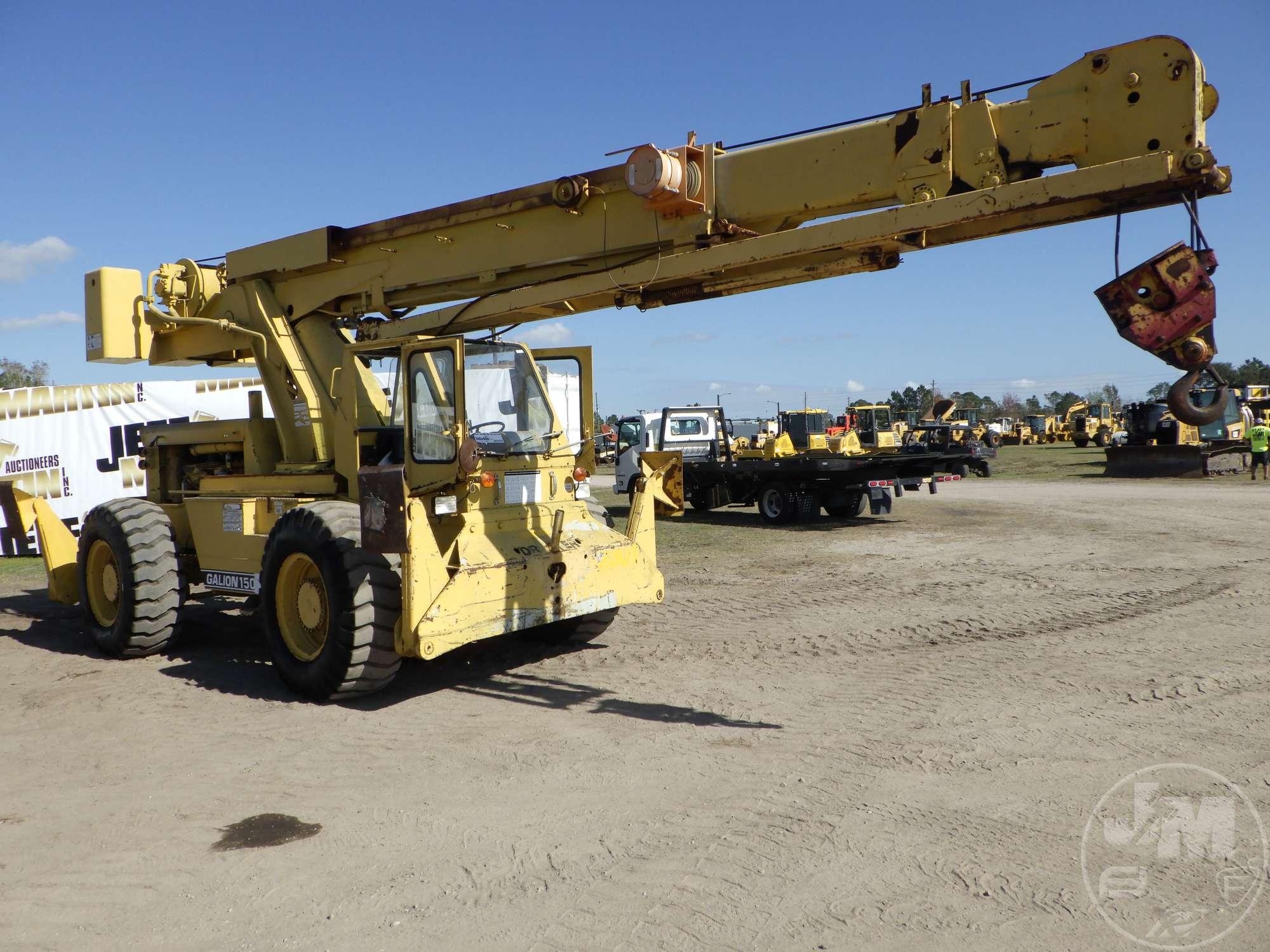 1999 GALION DRESSER 150F ROUGH TERRAIN CRANE SN: C200014U011137