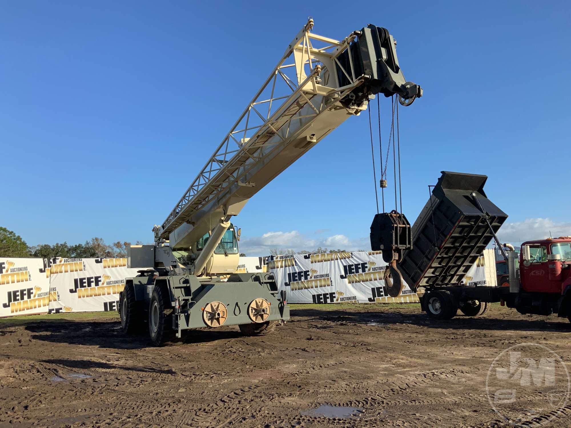 2005 TEREX RT555 ROUGH TERRAIN CRANE SN: 13703