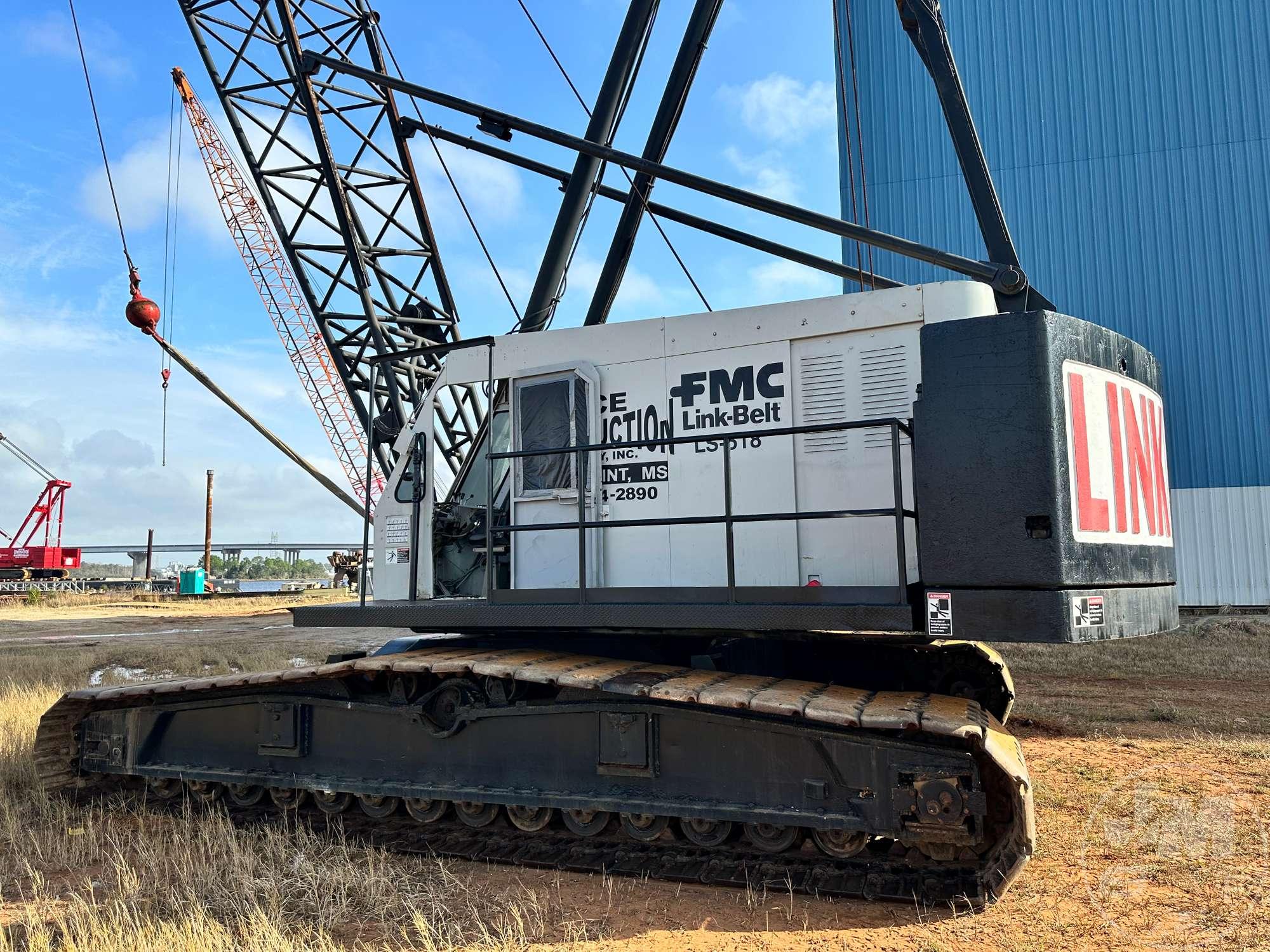 1976 LINK-BELT LS 518 CRAWLER CRANE SN: 4EW610