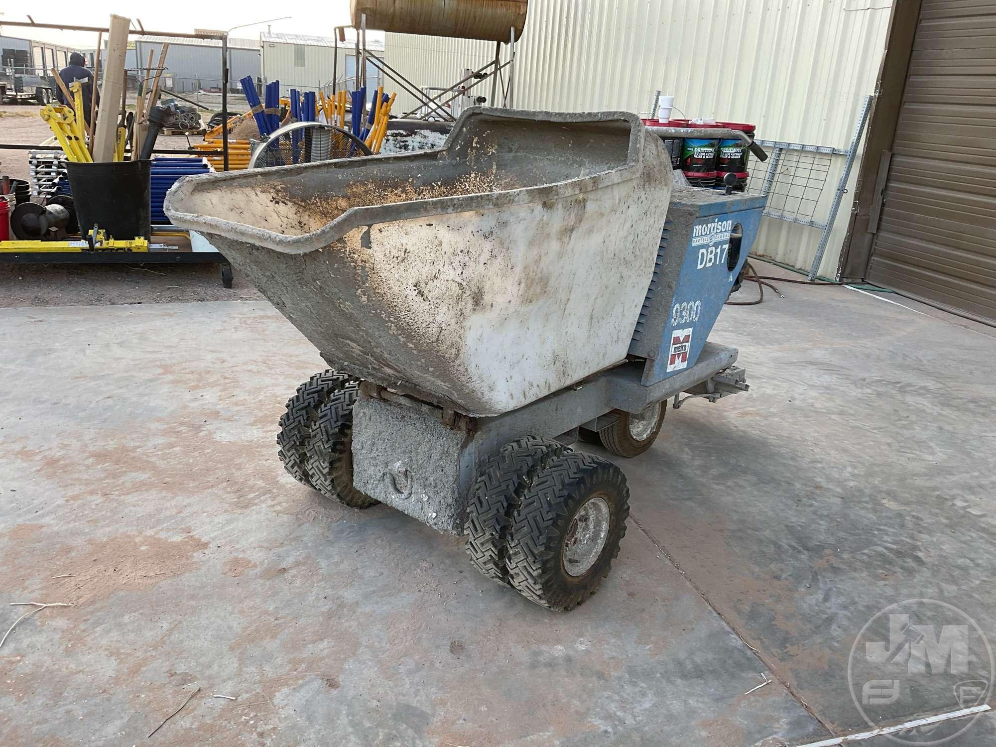 MORRISON DB17 SN: 9300 CONCRETE BUGGY