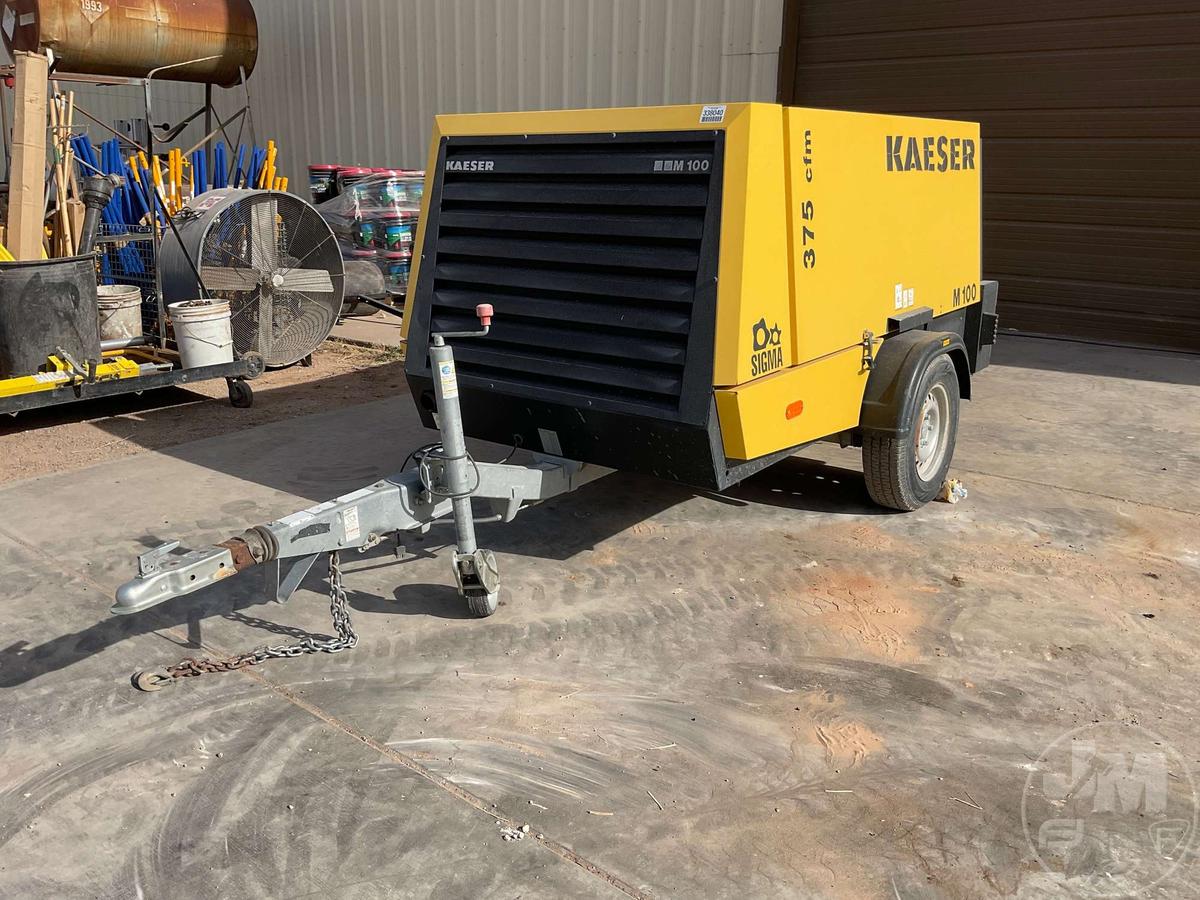 2014 KAESER M100 375  PORTABLE AIR COMPRESSOR SN: 1251