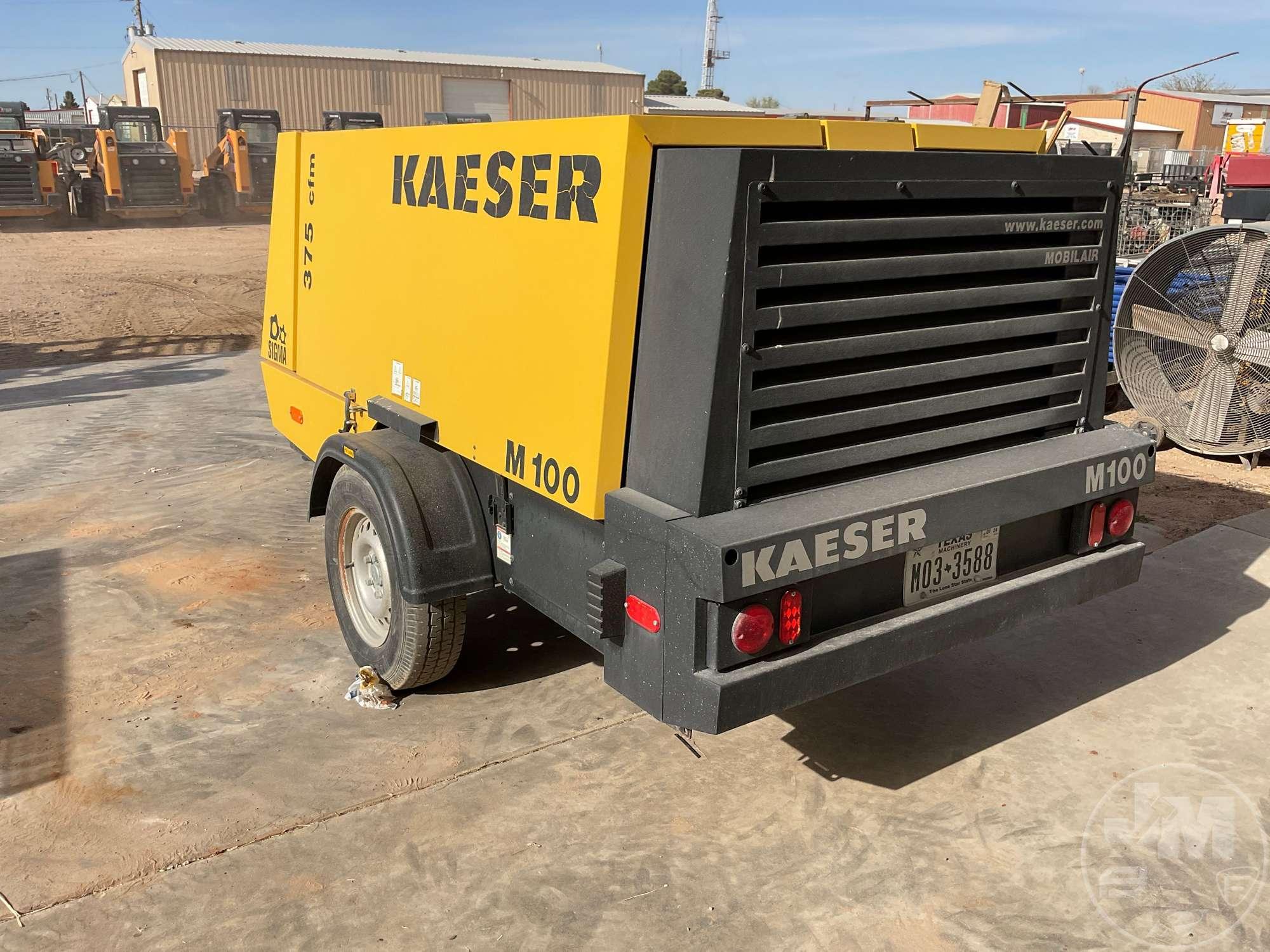 2014 KAESER M100 375  PORTABLE AIR COMPRESSOR SN: 1251