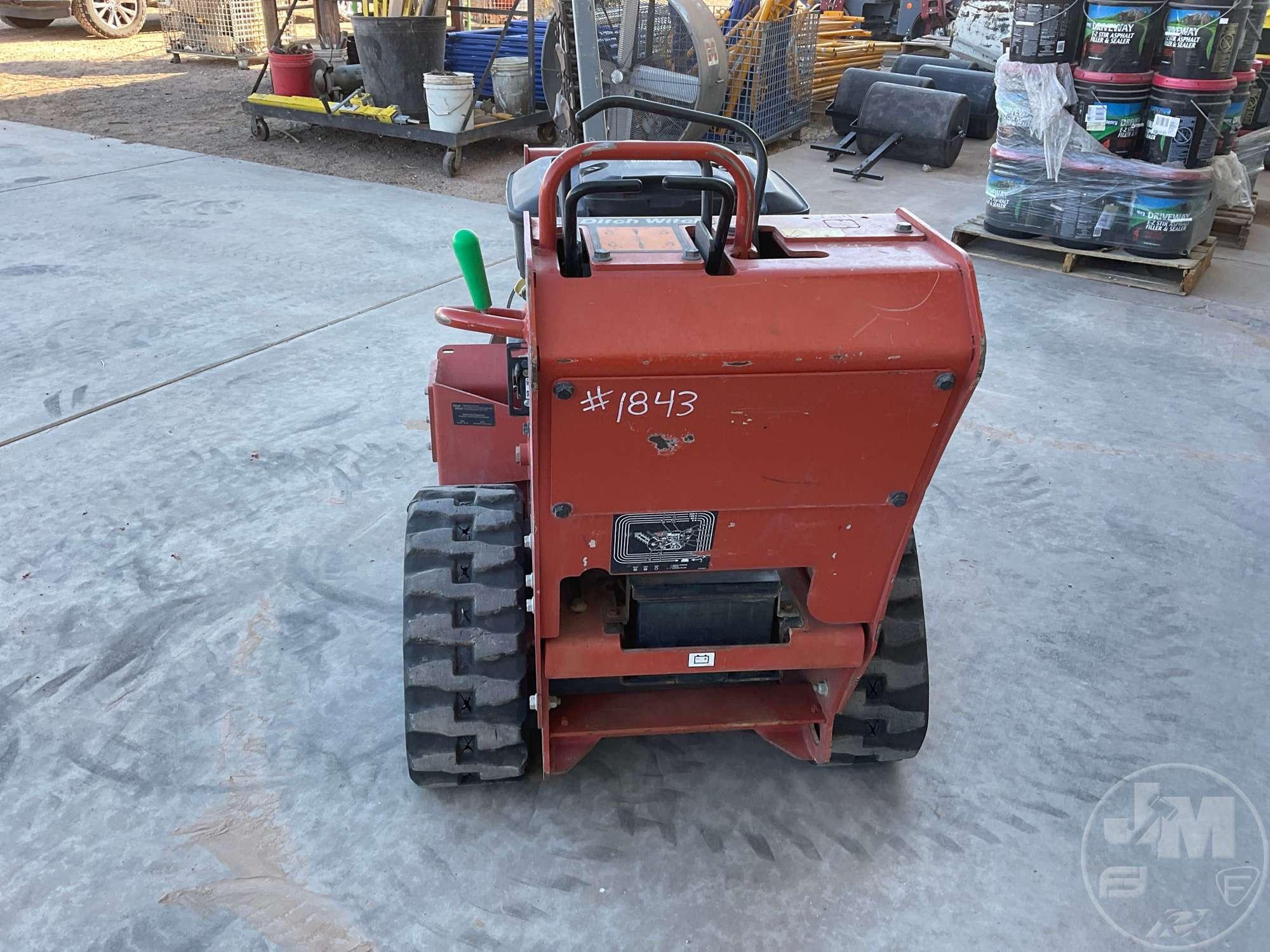 2019 DITCH WITCH C16X TRENCHER SN: DWPC16XAHK0001843