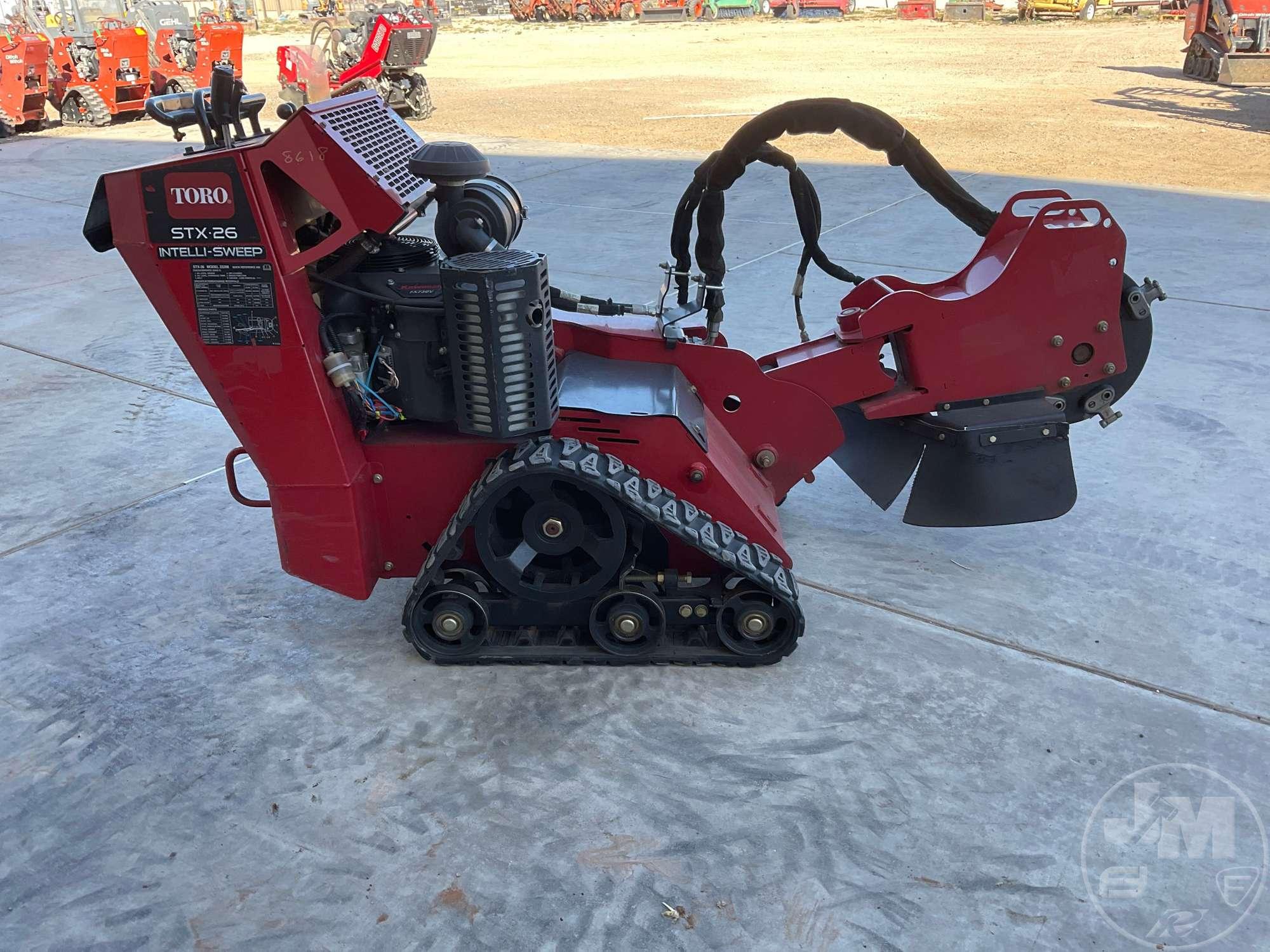 2020 TORO STX-26 23208 SN: 407828618 STUMP GRINDER