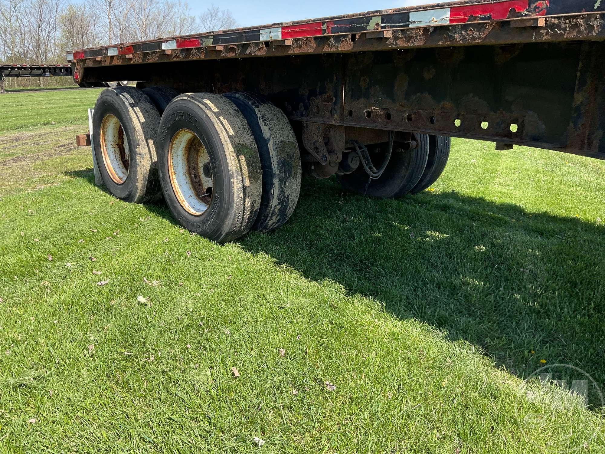 2002 MANAC MANAC TRAILER 45'X96" STEEL FLATBED VIN: 2M512137921080711