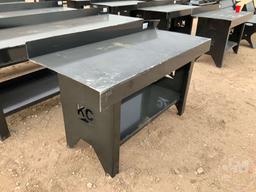 (UNUSED) KC 60”...... X 25”...... WORK BENCH, W/ BOTTOM SHELF