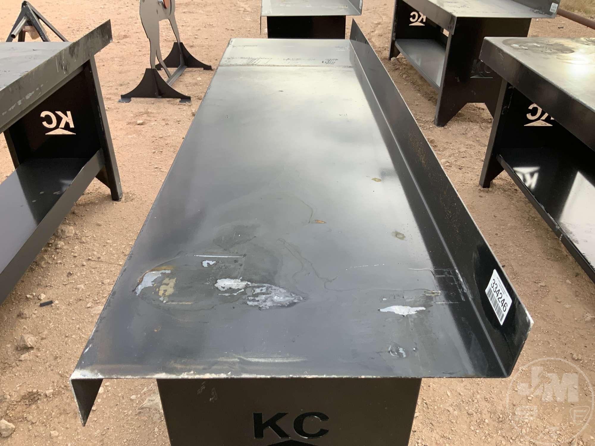 (UNUSED) KC 90”...... X 25”...... WORK BENCH, W/ BOTTOM SHELF