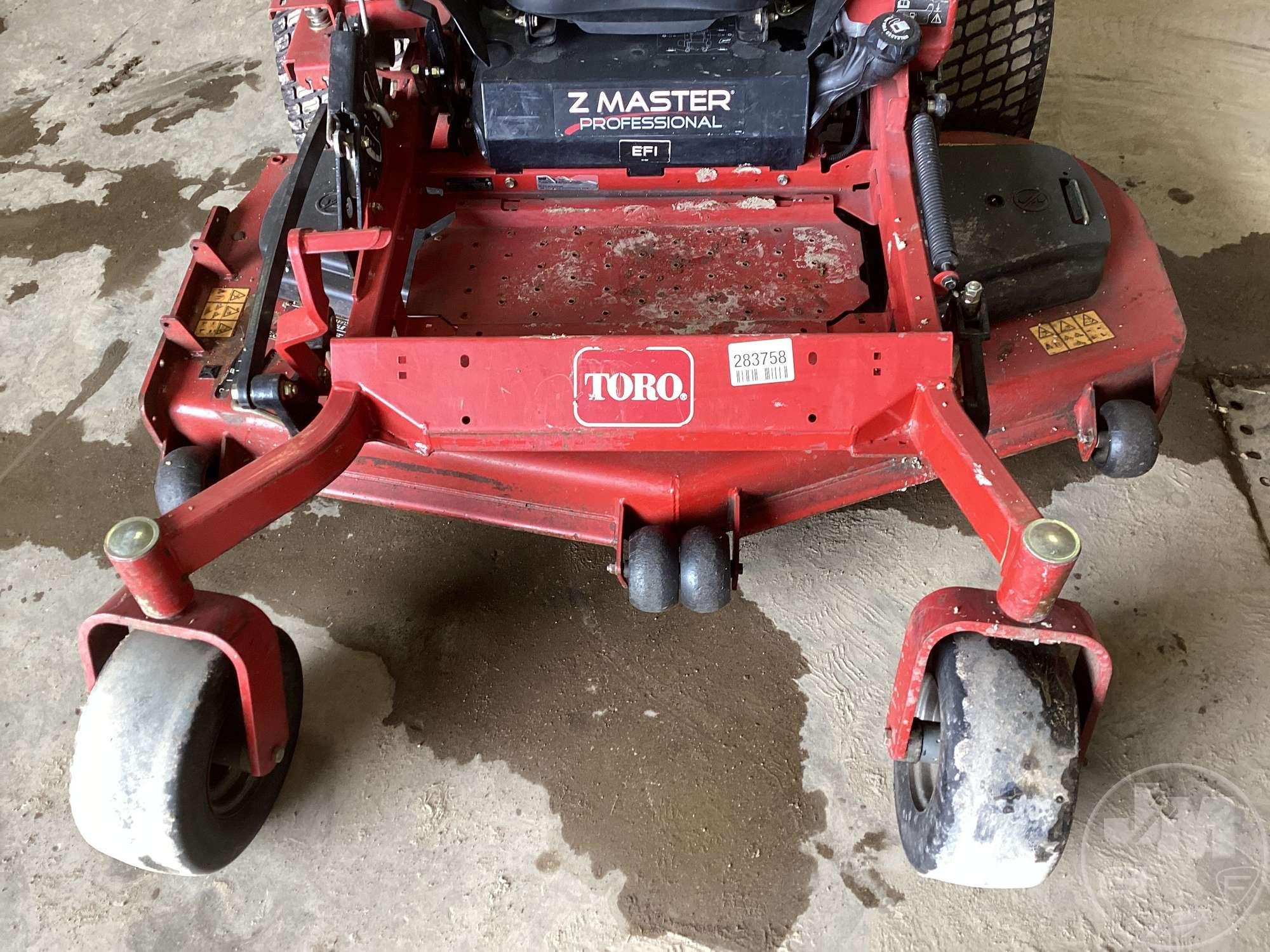 TORO Z MASTER 6000 SERIES ZERO TURN SN: 316000229