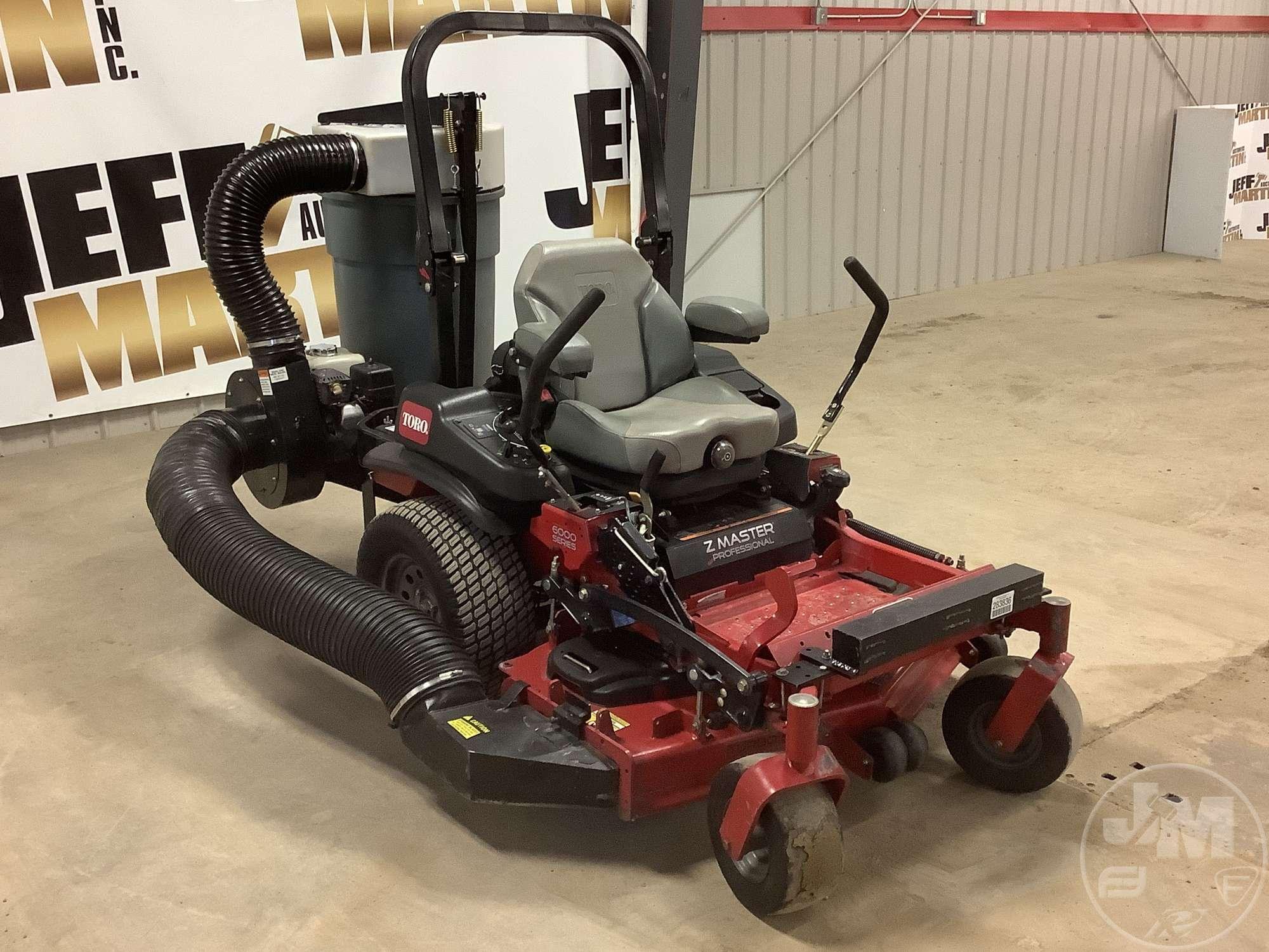 TORO 74923 Z MASTER 6000 SERIES ZERO TURN SN: 314000122