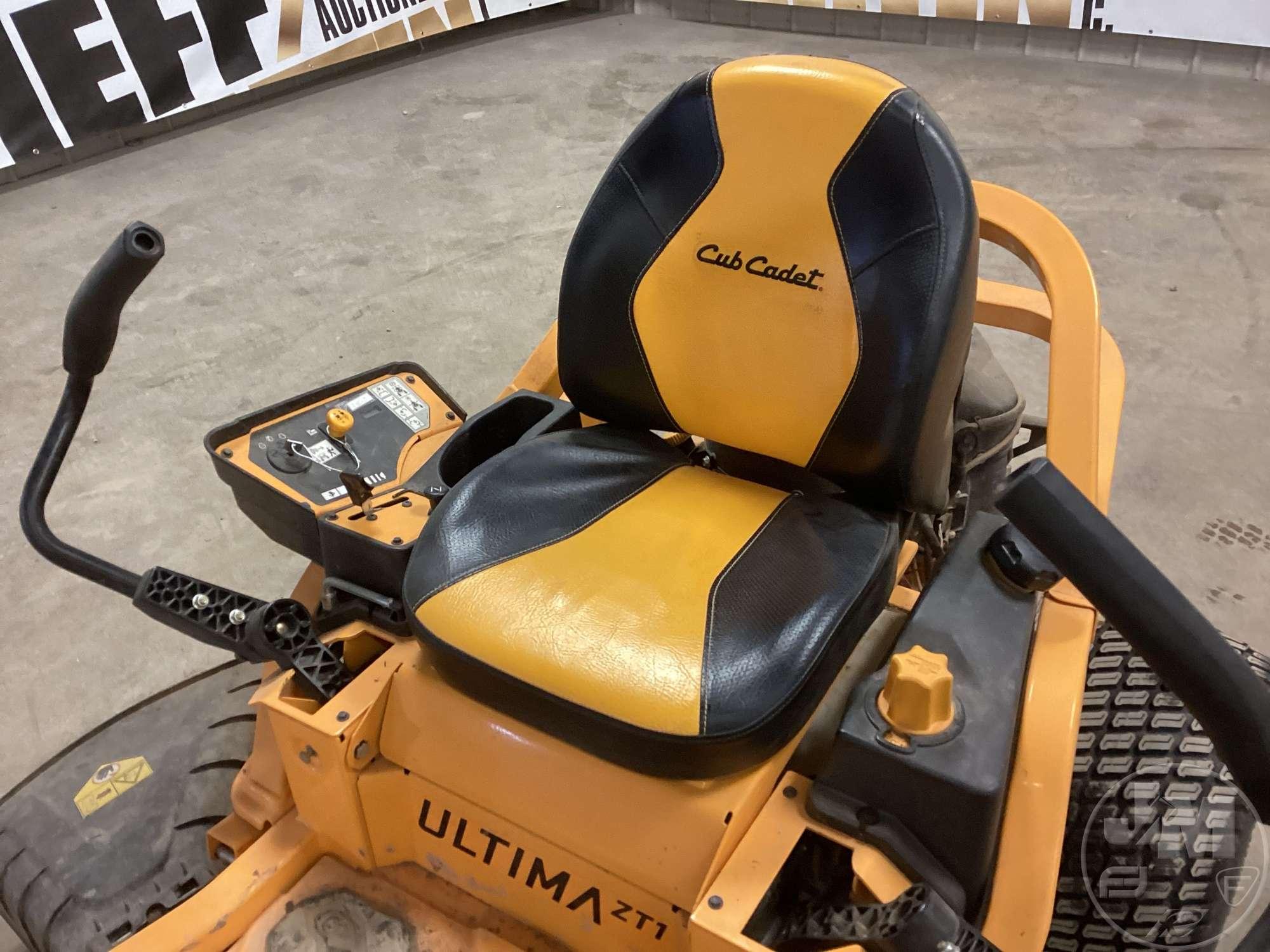 2018 CUB CADET ULTIMA ZT150 ZERO TURN SN: 1L078H50124