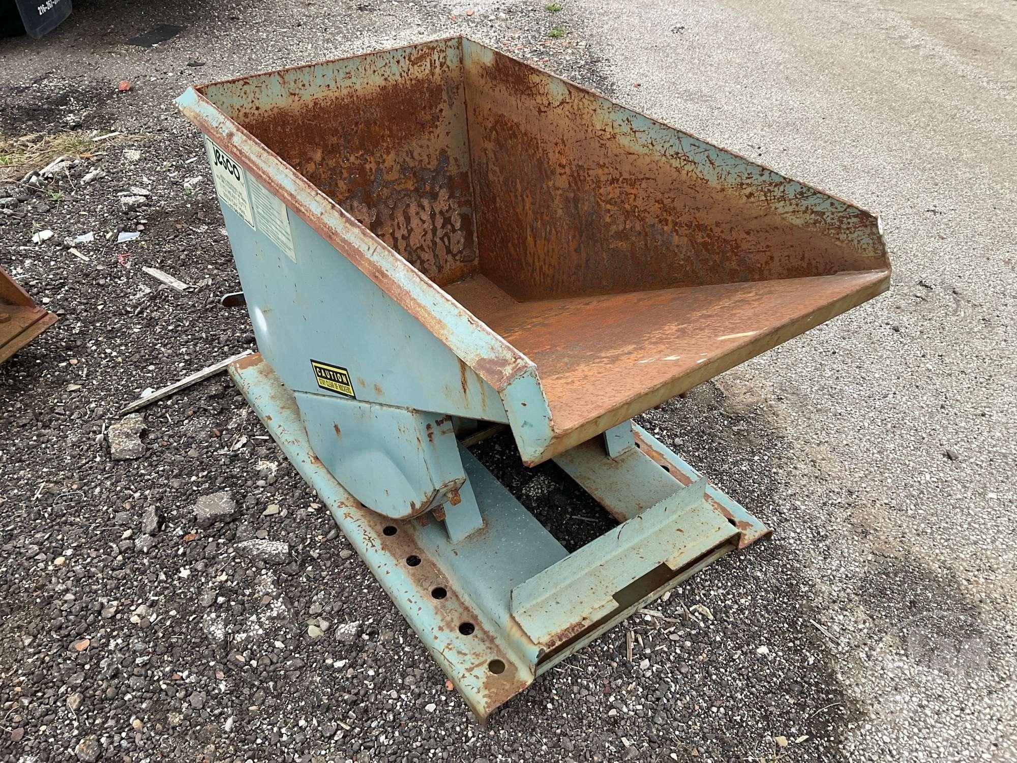 USED JESCO HEAVY DUTY DUMPING HOPPER