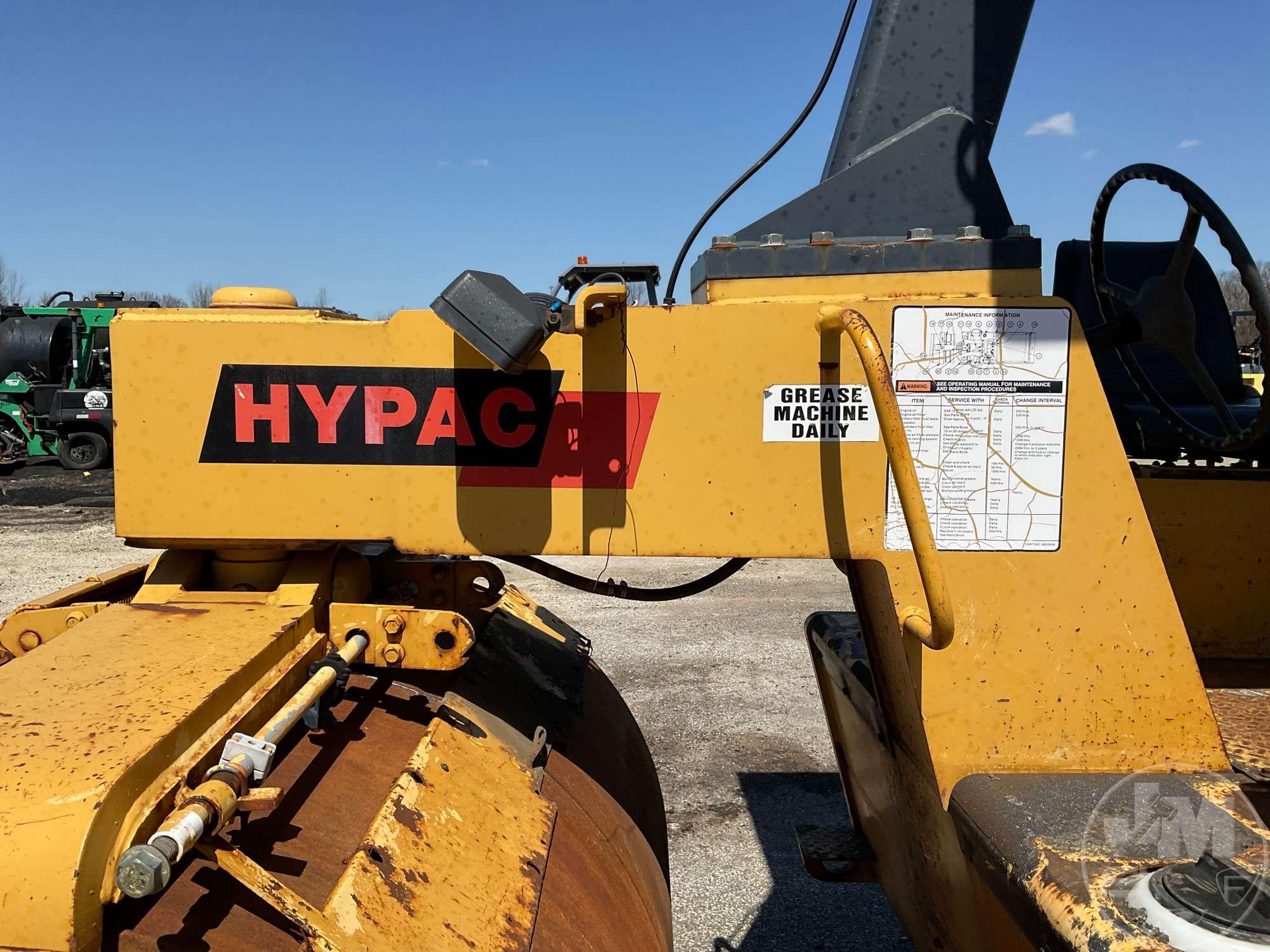 2004 HYPAC C350D DOUBLE DRUM ROLLER SN: 109D08906608