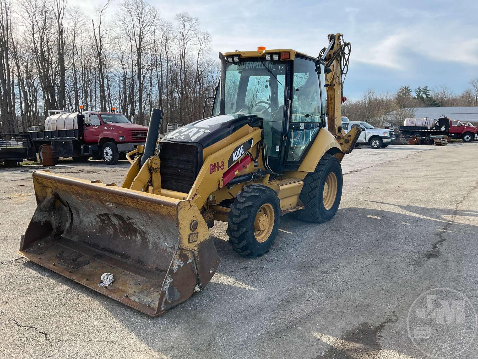 2008 CATERPILLAR 420E ST MT 4X4 LOADER BACKHOE SN: CAT0420EVHLS06929