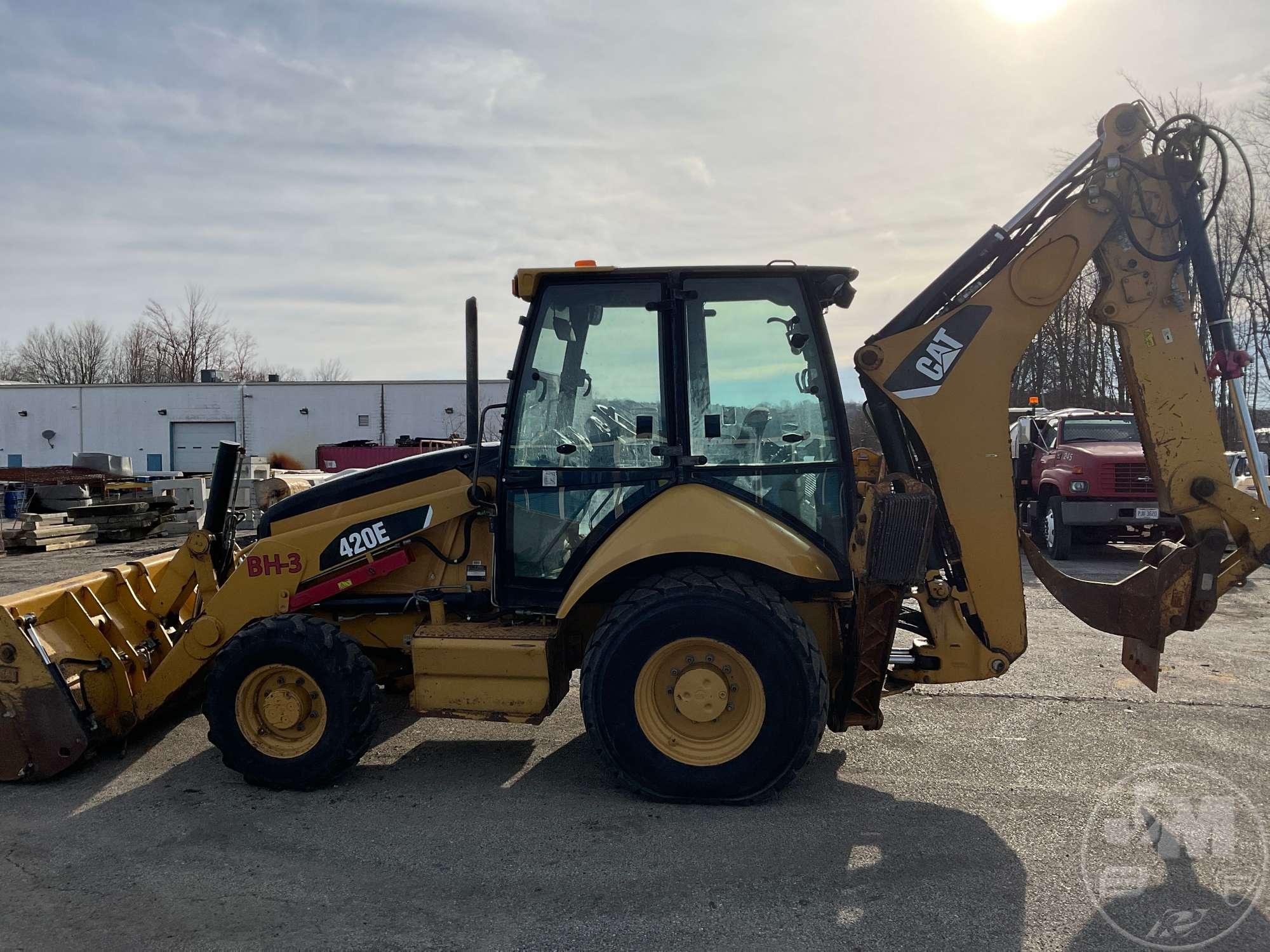 2008 CATERPILLAR 420E ST MT 4X4 LOADER BACKHOE SN: CAT0420EVHLS06929