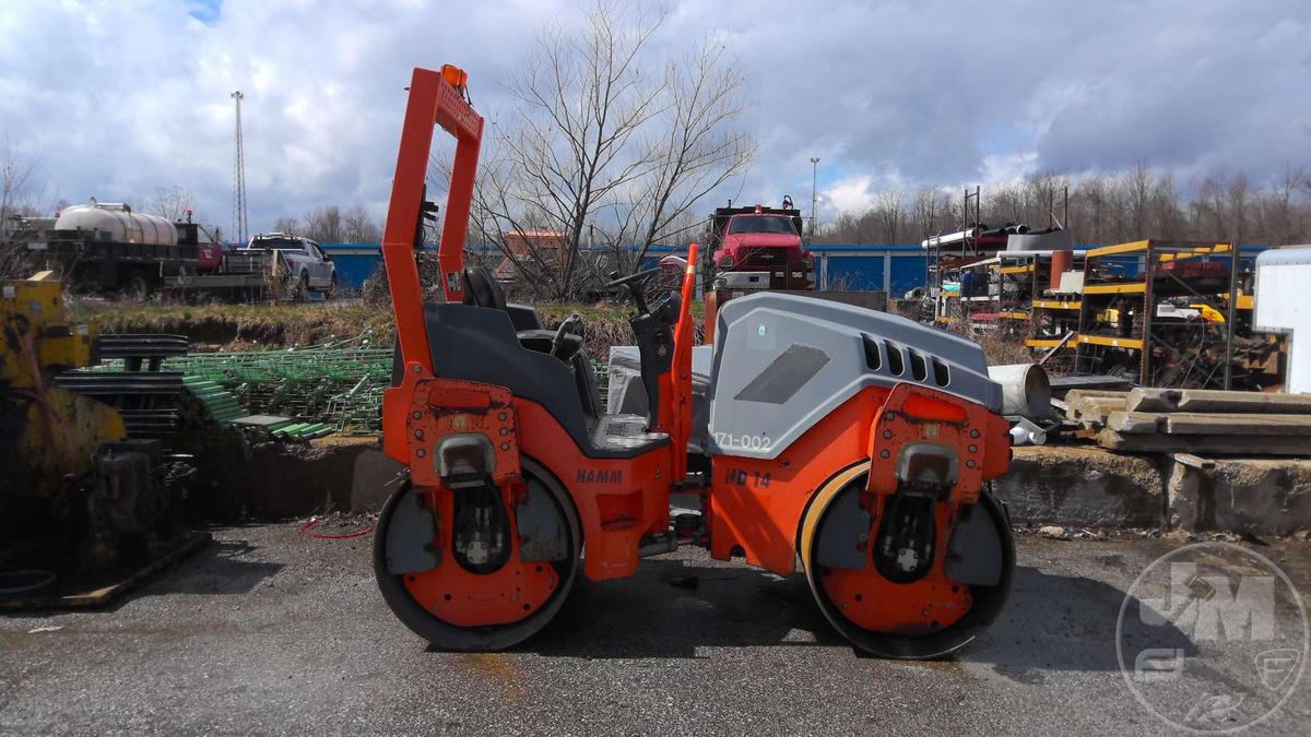 HAMM HD14 COMPACTION EQUIPMENT SN: H1721082