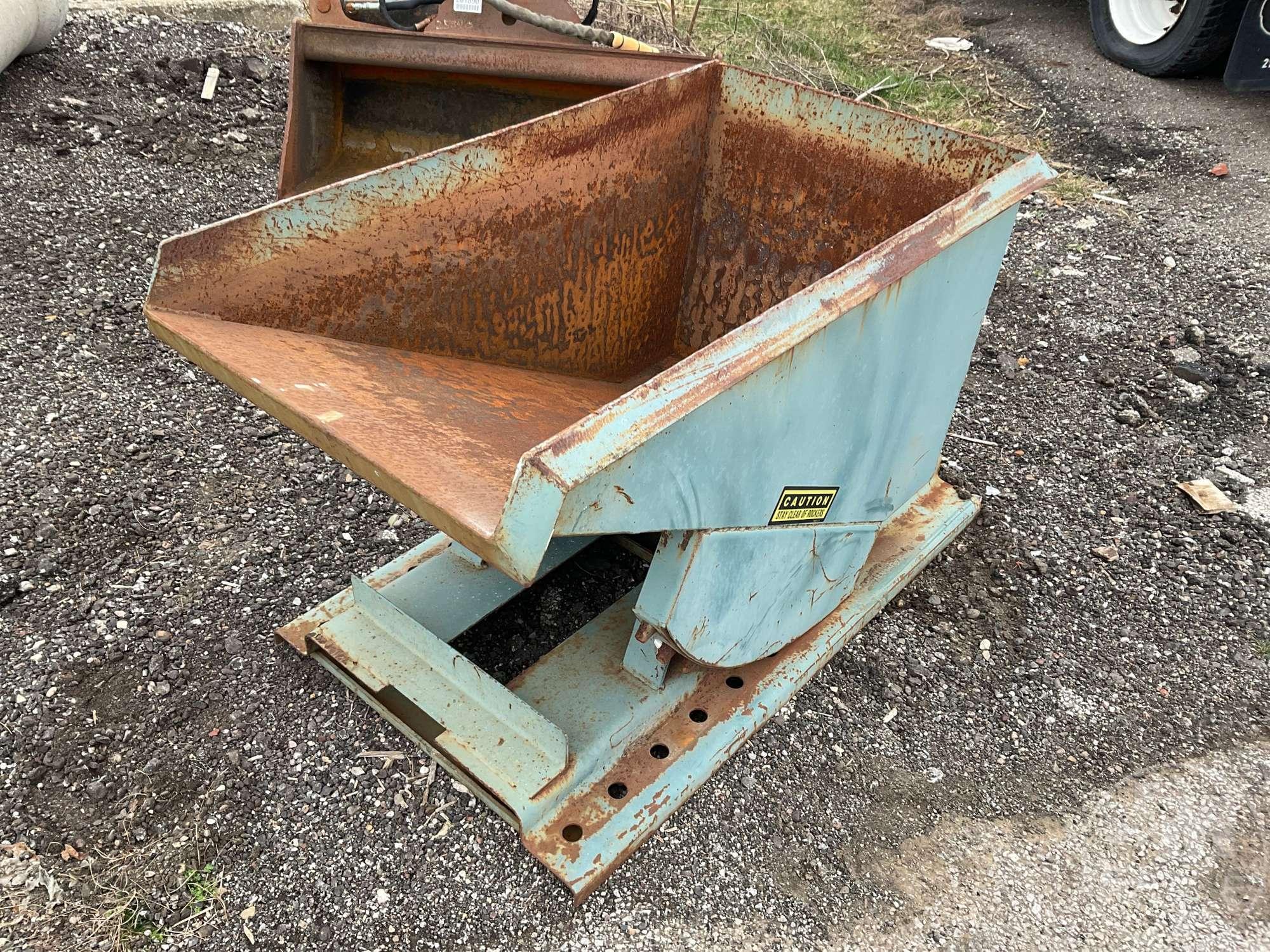 USED JESCO HEAVY DUTY DUMPING HOPPER