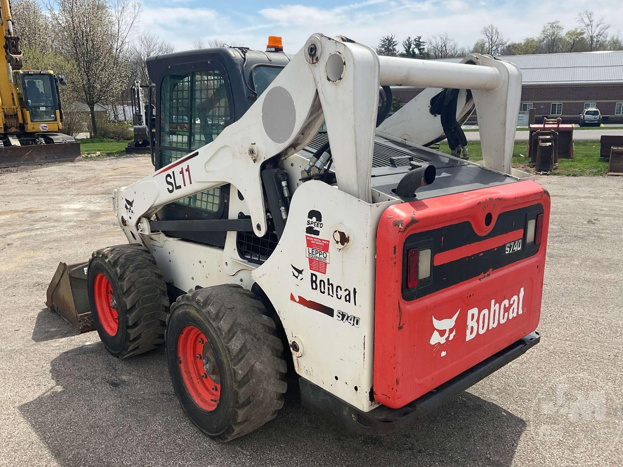 2016 BOBCAT S740 SKID STEER SN: B3BT11697