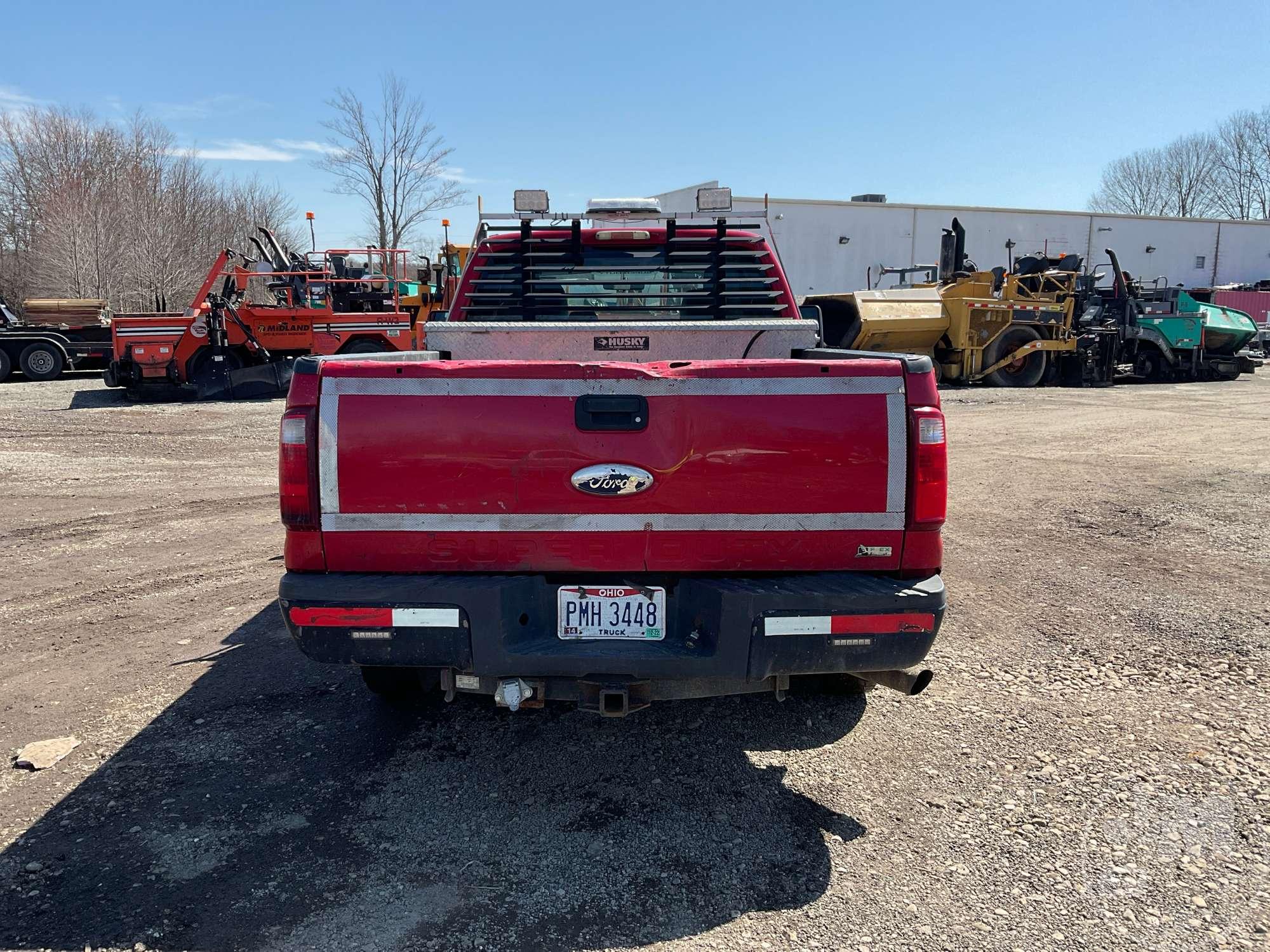 2011 FORD F-250 SUPER DUTY EXTENDED CAB 3/4 TON PICKUP VIN: 1FT7X2A67BEA31356