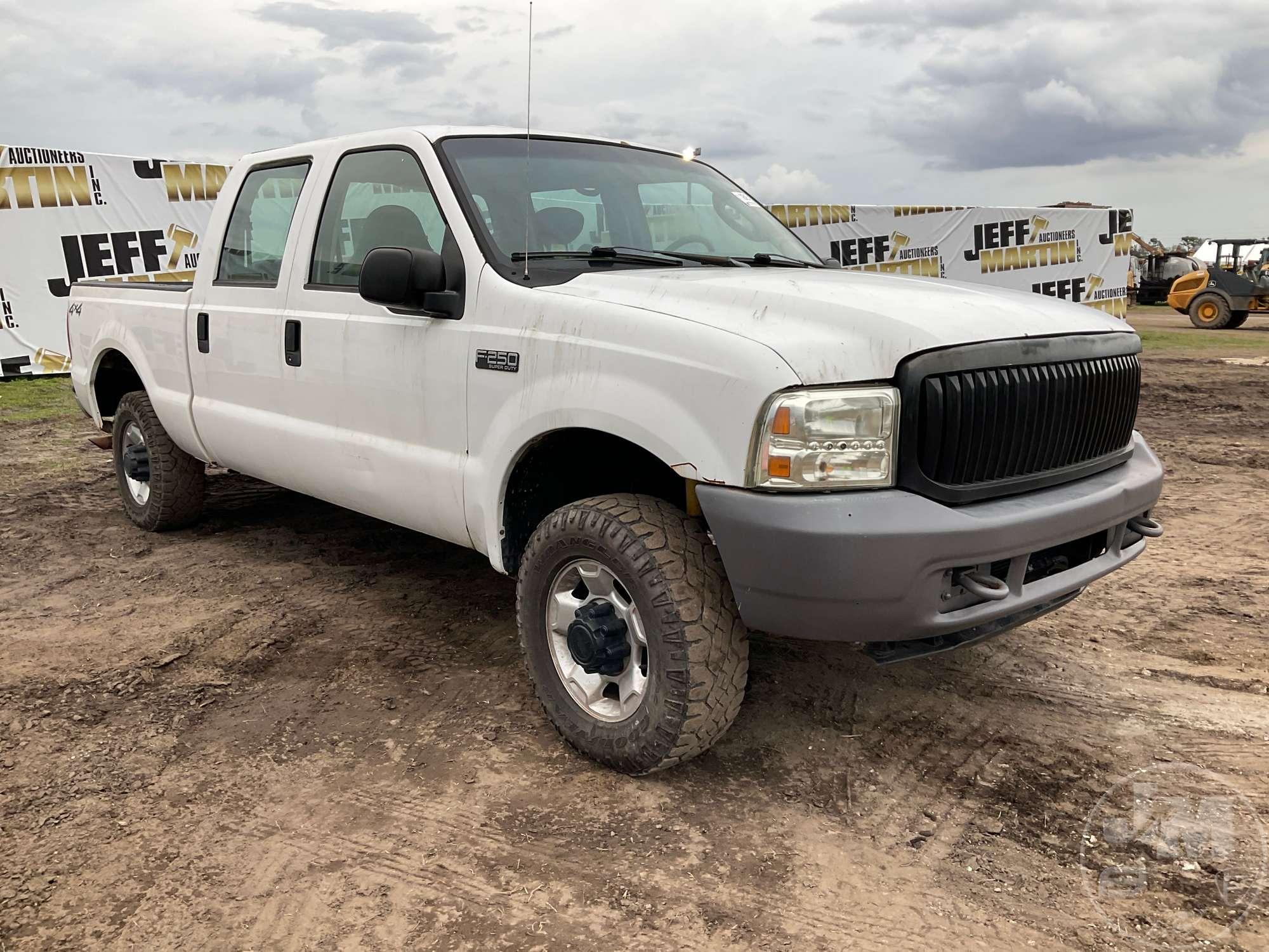 2004 FORD F-250  VIN: 1FTNW21L84EC76105