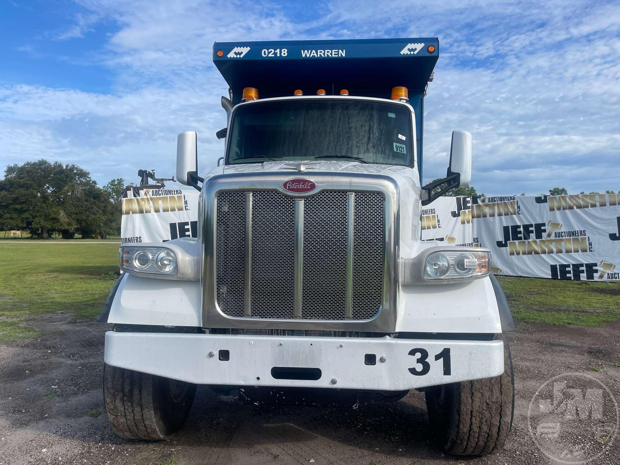 2017 PETERBILT 567 TRI-AXLE DUMP TRUCK VIN: 1NPCX4EX6HD420218