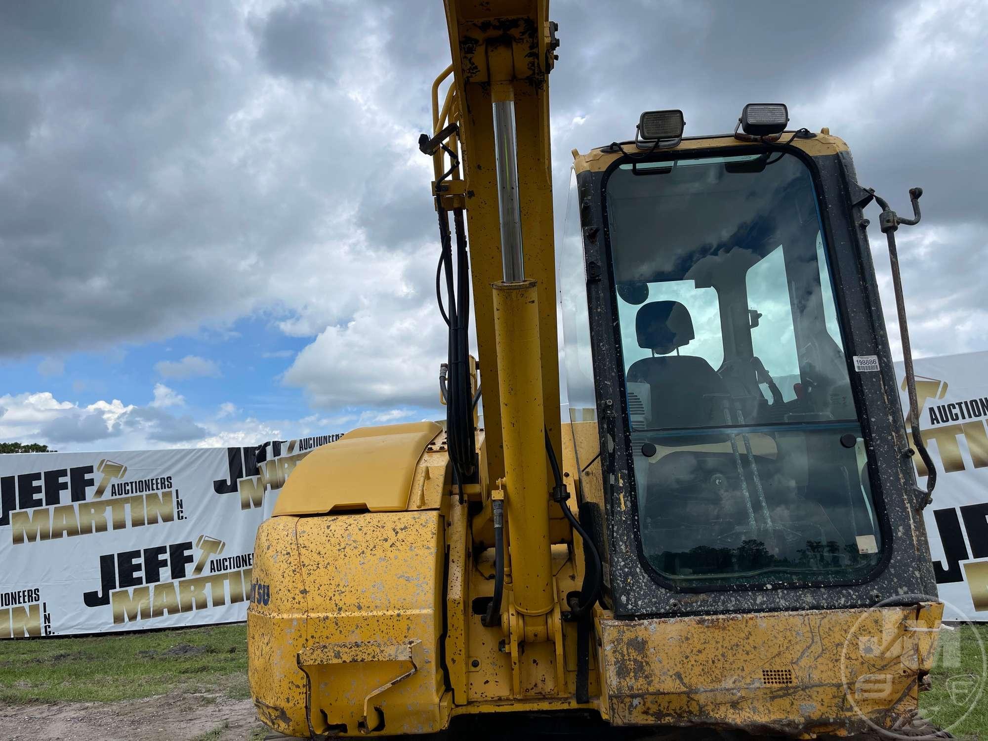 2014 KOMATSU PC78US-8 MINI EXCAVATOR SN: KMTPC213H01019224