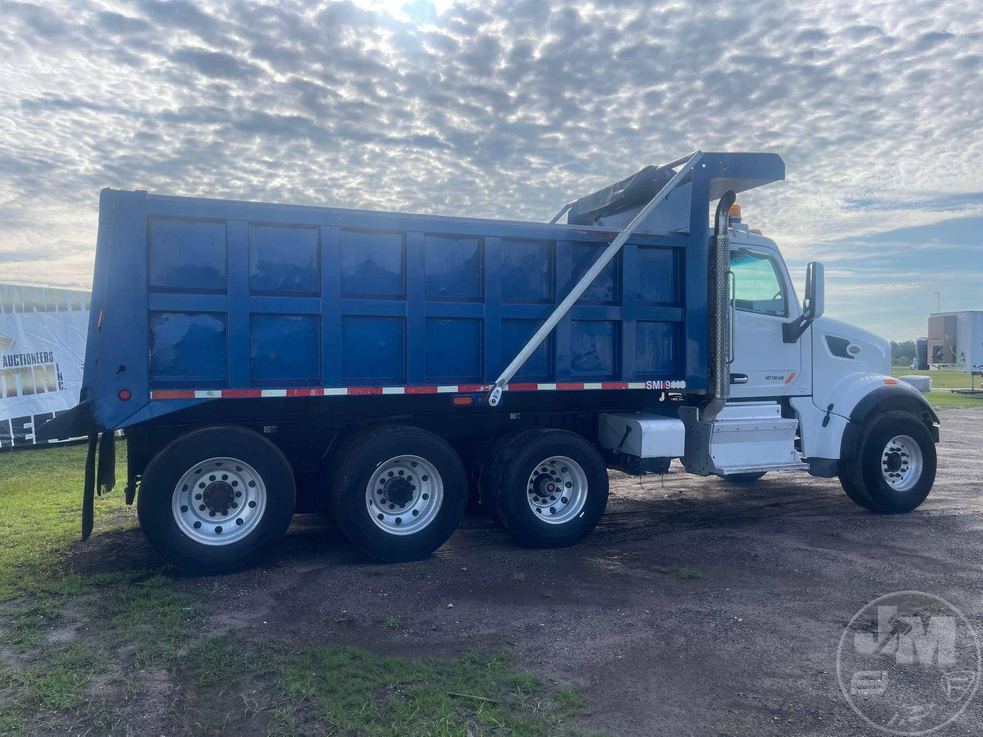 2017 PETERBILT 567 TRI-AXLE DUMP TRUCK VIN: 1NPCX4EX0HD420215