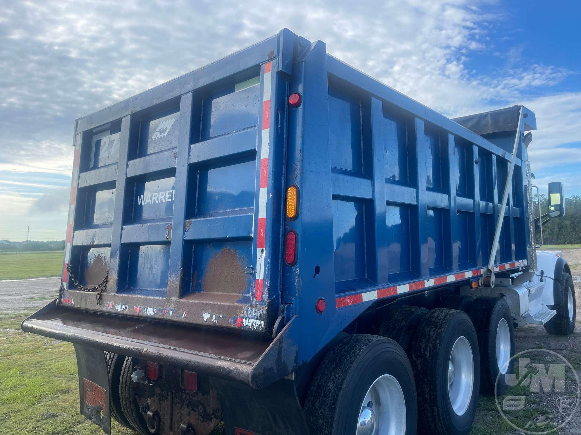 2017 PETERBILT 567 TRI-AXLE DUMP TRUCK VIN: 1NPCX4EX9HD420214