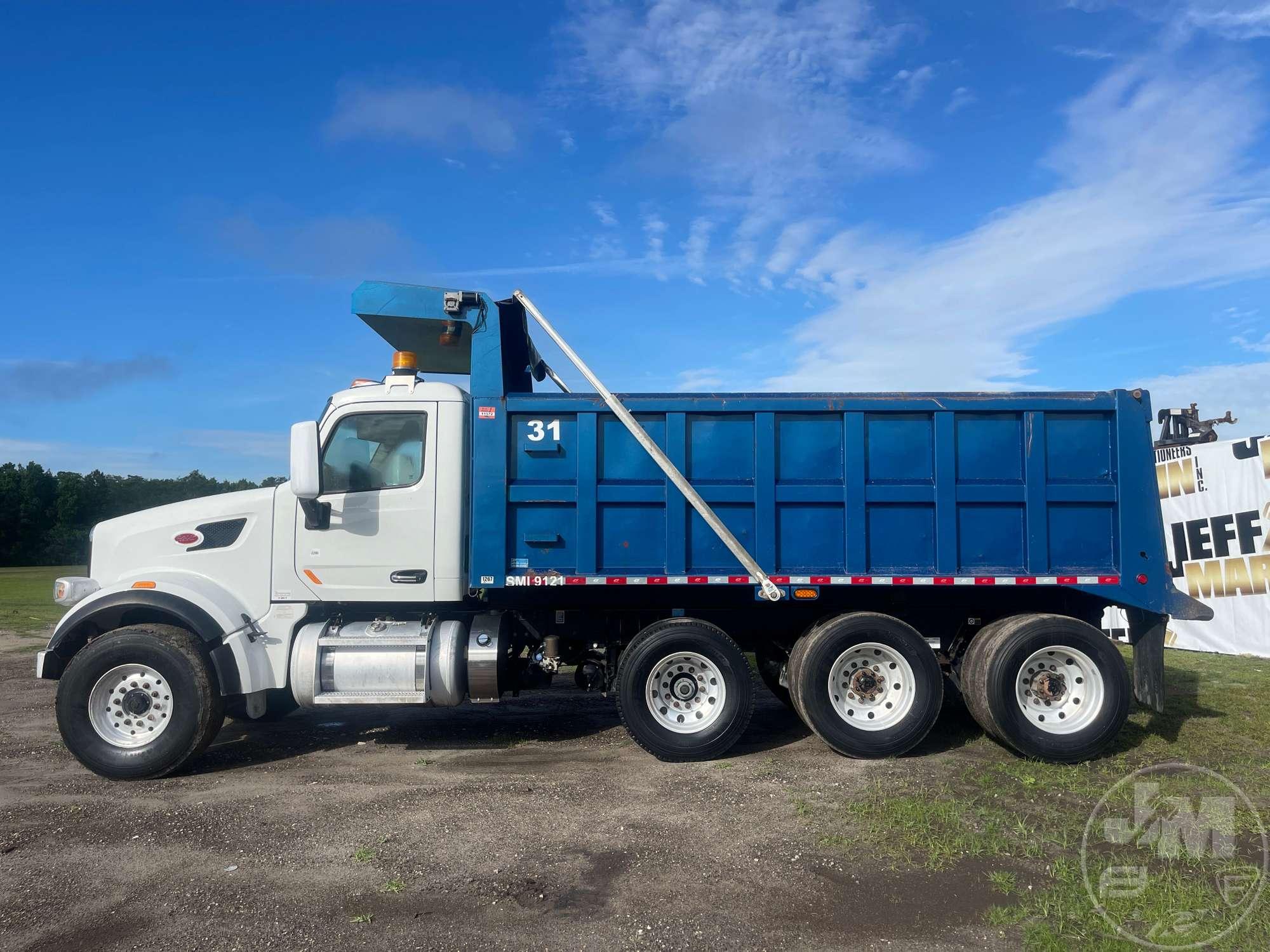 2017 PETERBILT 567 TRI-AXLE DUMP TRUCK VIN: 1NPCX4EX6HD420218