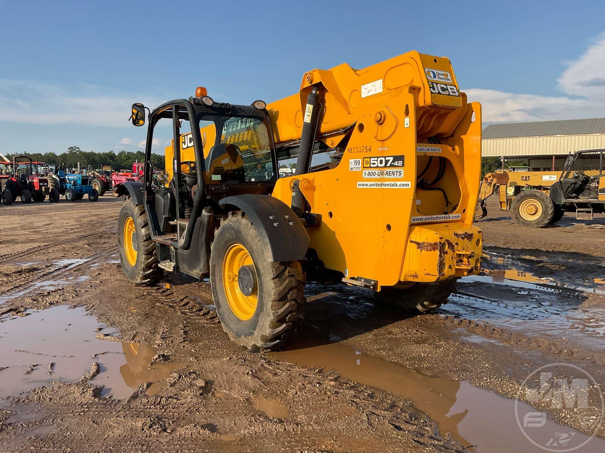 JCB 507-42 TELESCOPIC FORKLIFT SN: 2436847