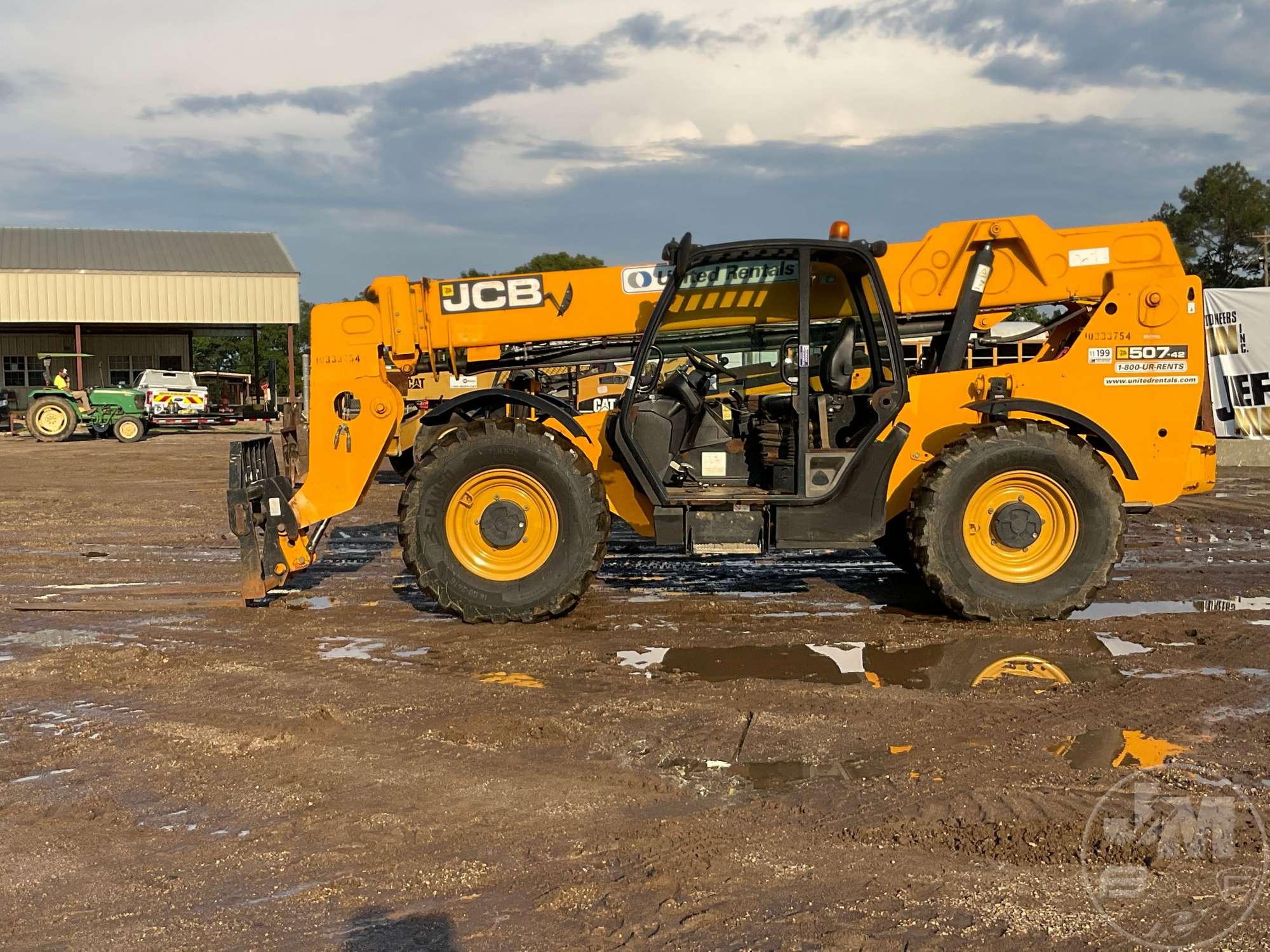 JCB 507-42 TELESCOPIC FORKLIFT SN: 2436847