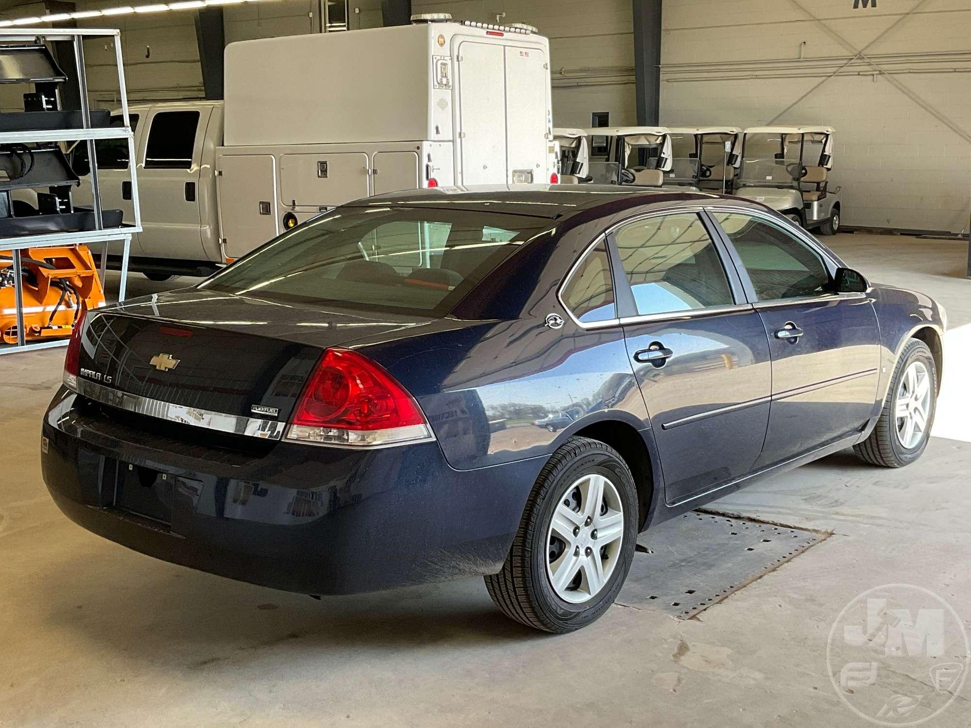 2008 CHEVROLET IMPALA VIN: 2G1WB58K881201208 2WD