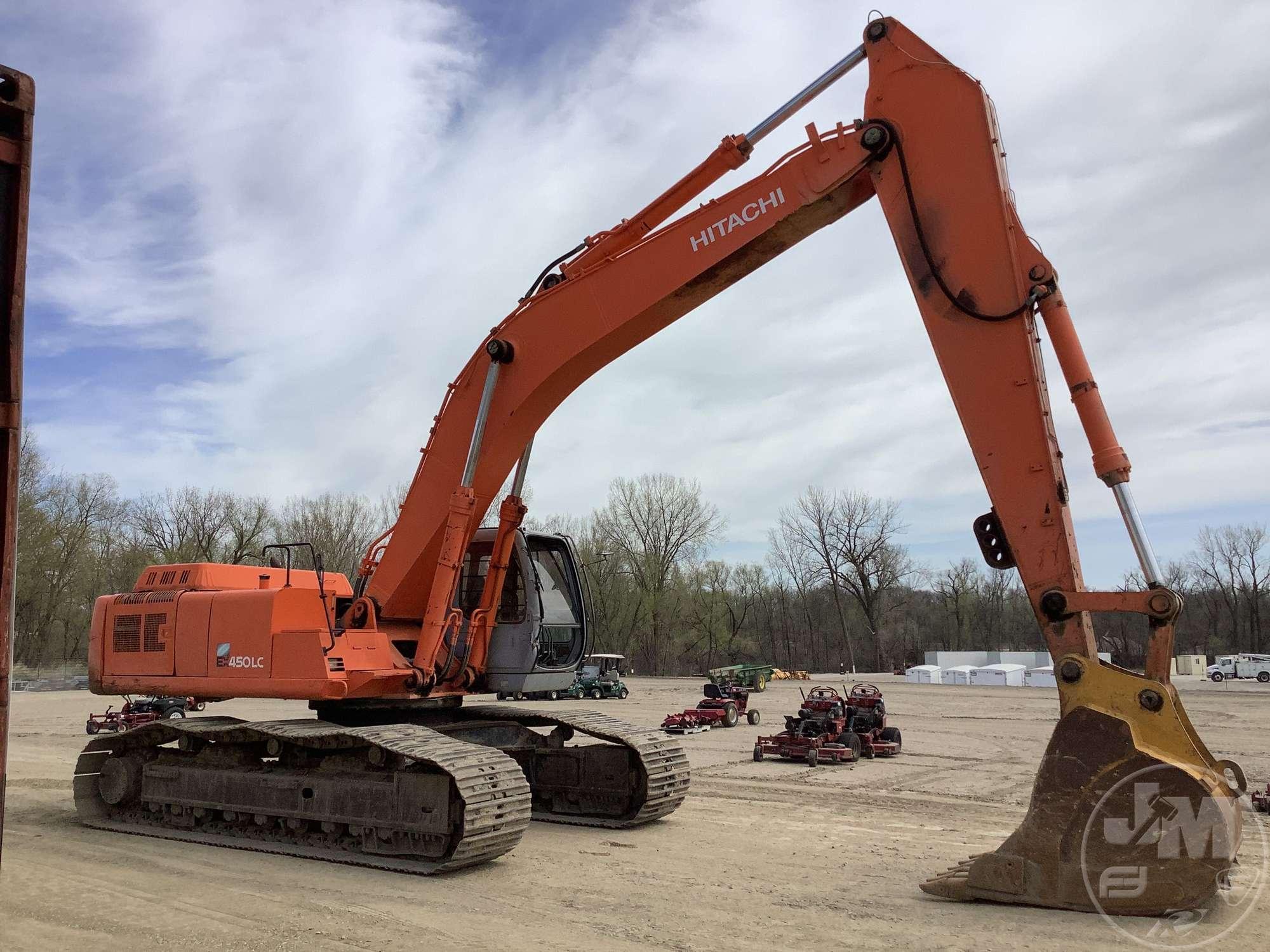 1998 HITACHI EX450LC-5 HYDRAULIC EXCAVATOR SN: 16CP007460