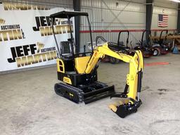 UNUSED, 2023 AGROTK QH12 MINI EXCAVATOR SN: QH1223040601D