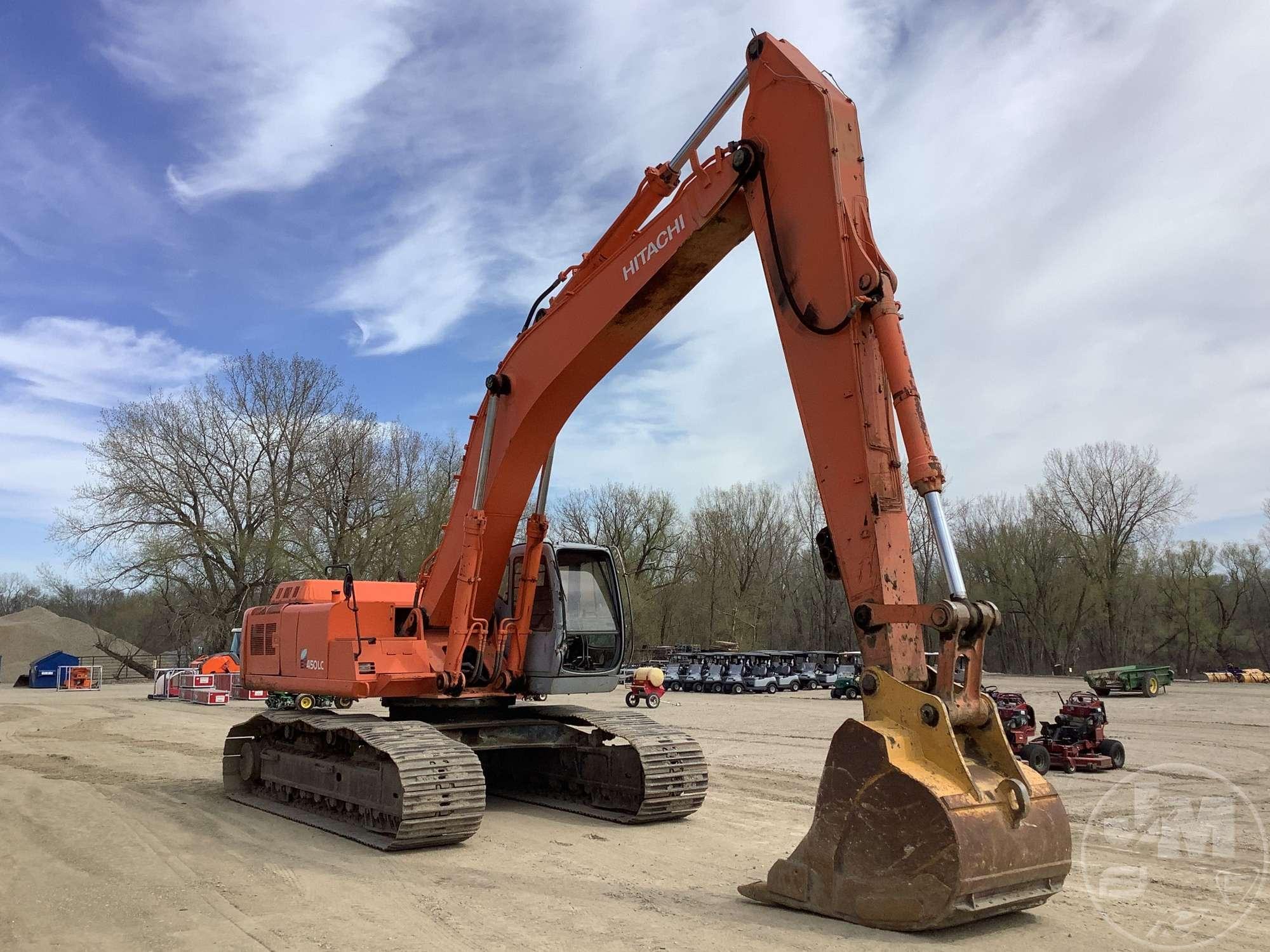 1998 HITACHI EX450LC-5 HYDRAULIC EXCAVATOR SN: 16CP007460