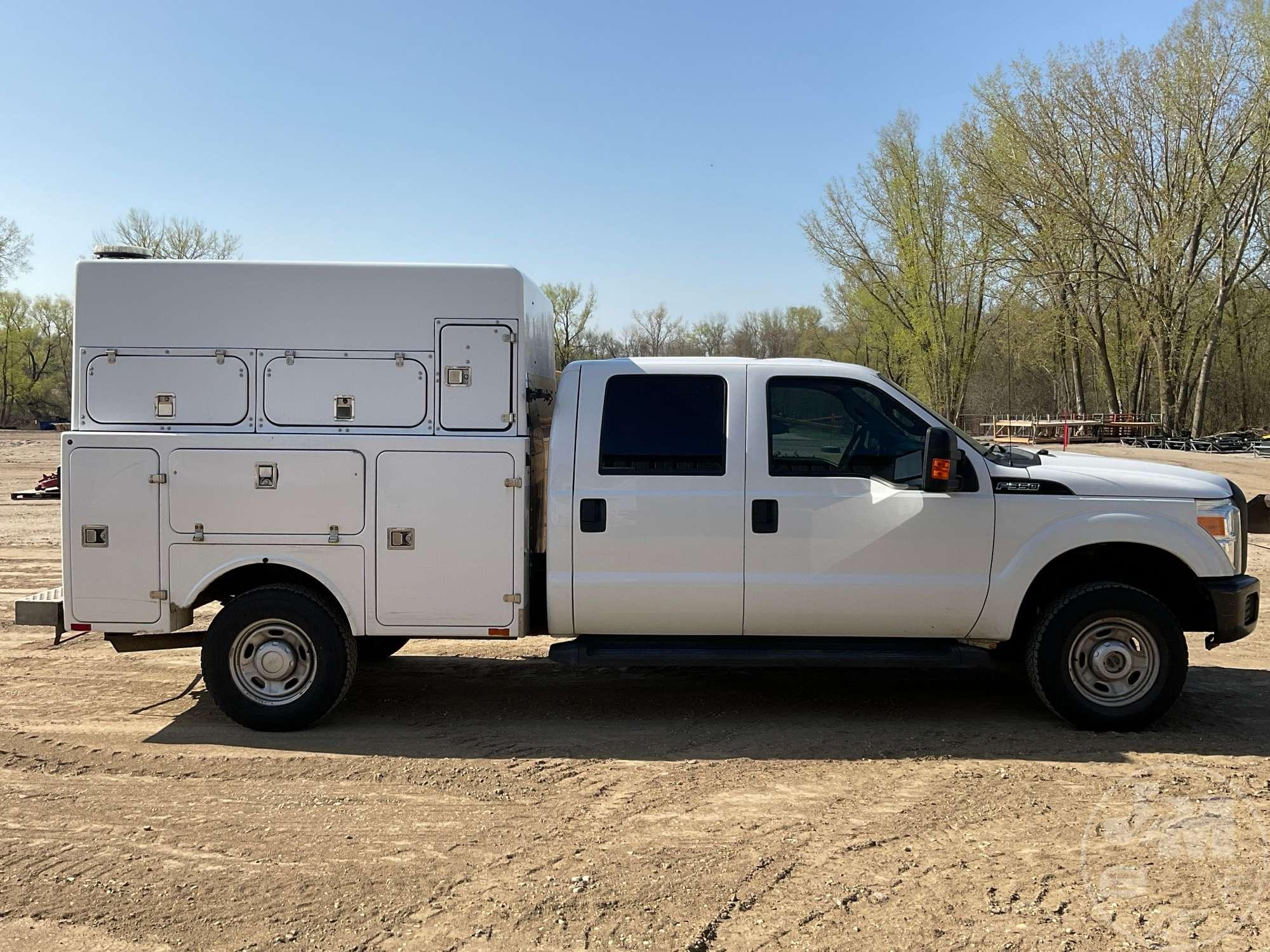 2012 FORD F-350 S/A UTILITY TRUCK VIN: 1FD7W3B67CEC13594