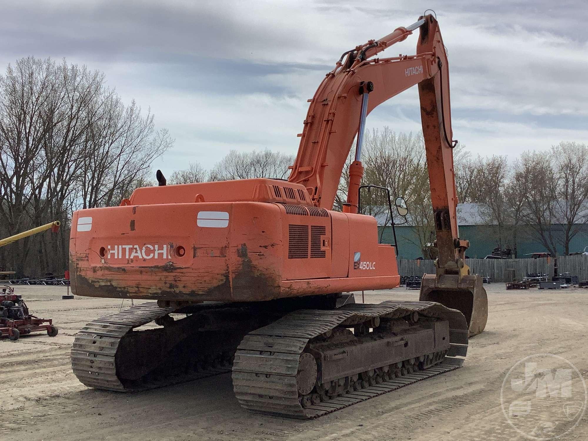 1998 HITACHI EX450LC-5 HYDRAULIC EXCAVATOR SN: 16CP007460