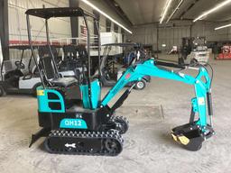 UNUSED, 2023 AGROTK QH12 MINI EXCAVATOR SN: QH1223040601E