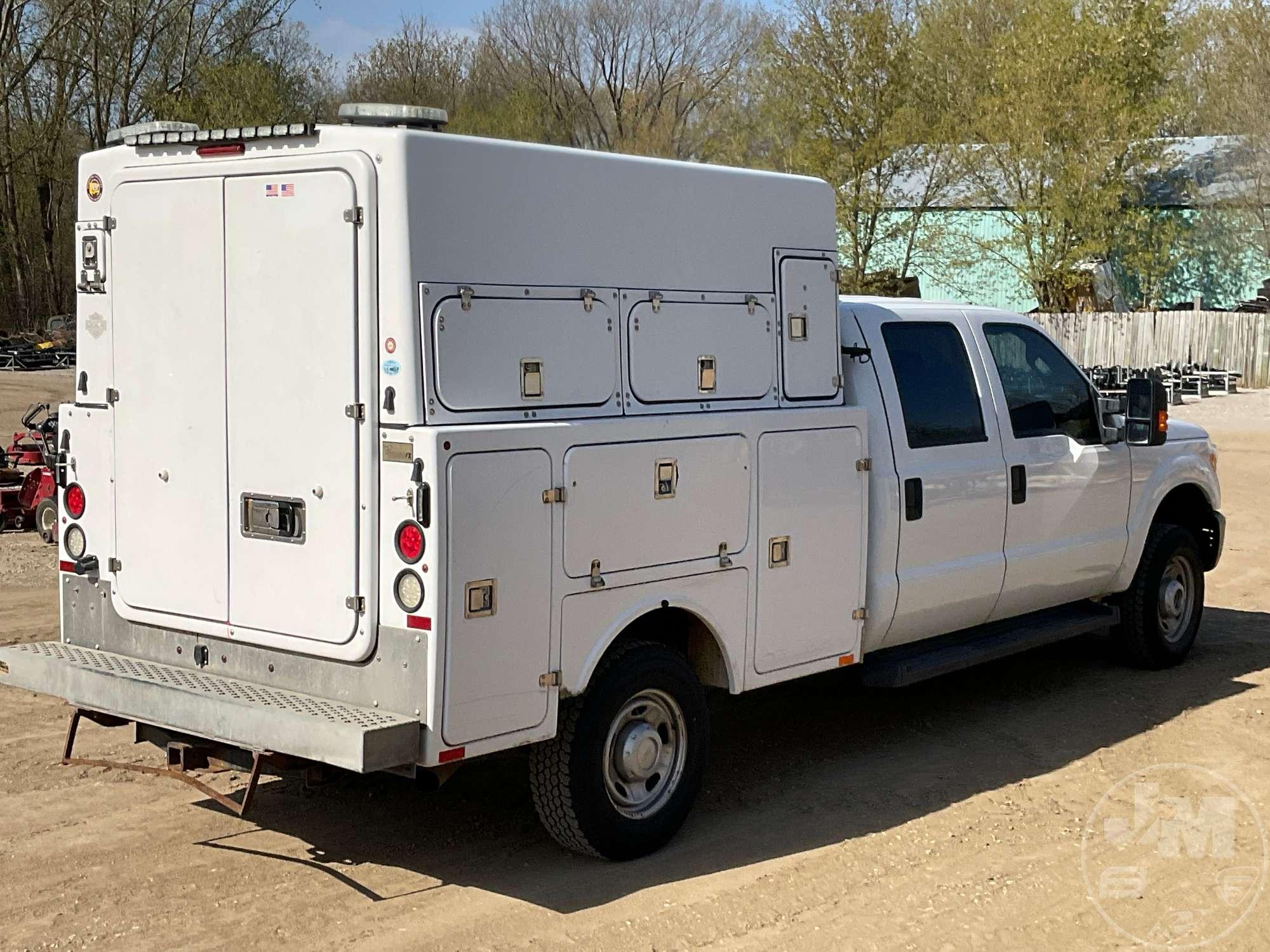 2012 FORD F-350 S/A UTILITY TRUCK VIN: 1FD7W3B67CEC13594